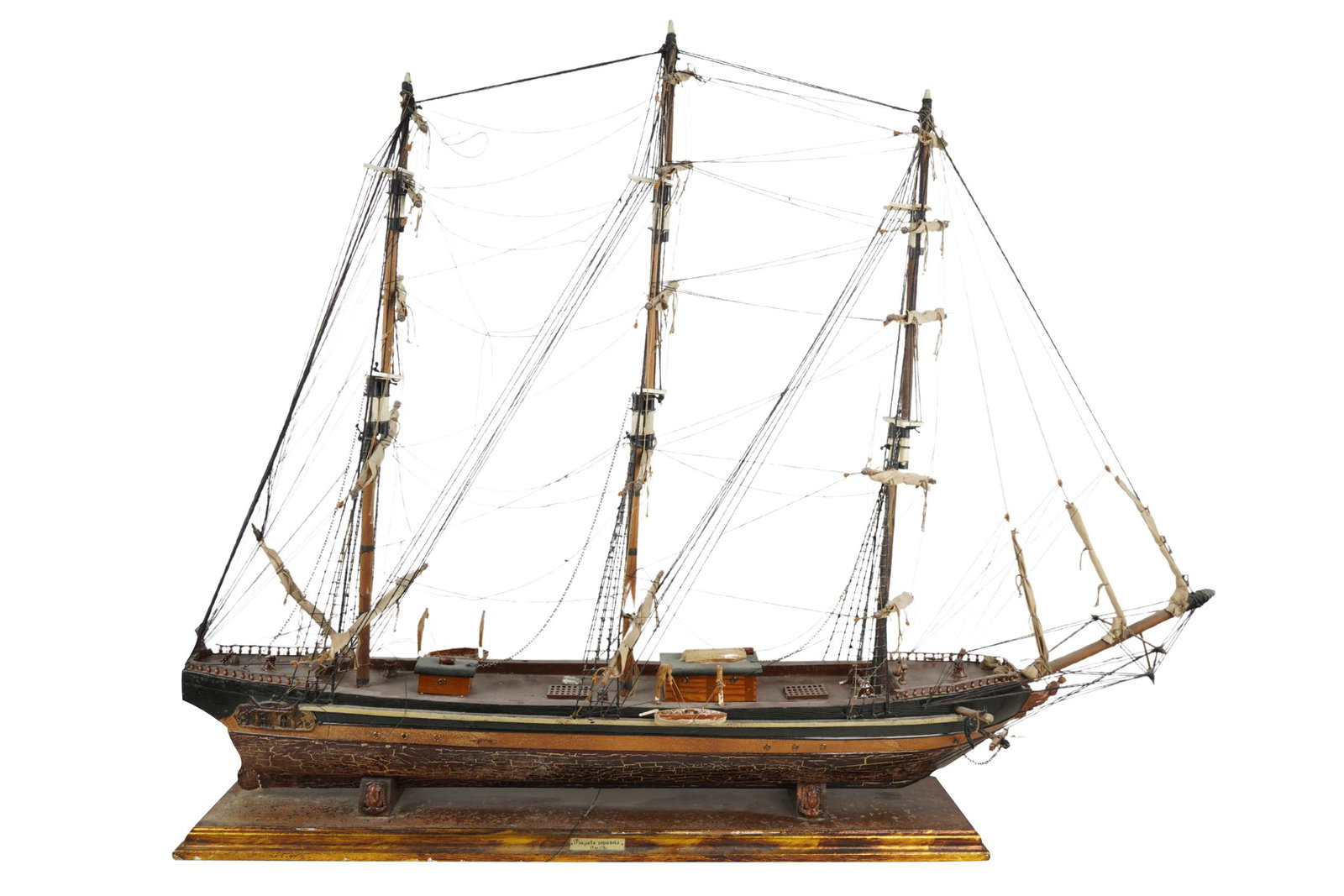 SPANISH CLIPPER SHIP MODEL (1 of 20)