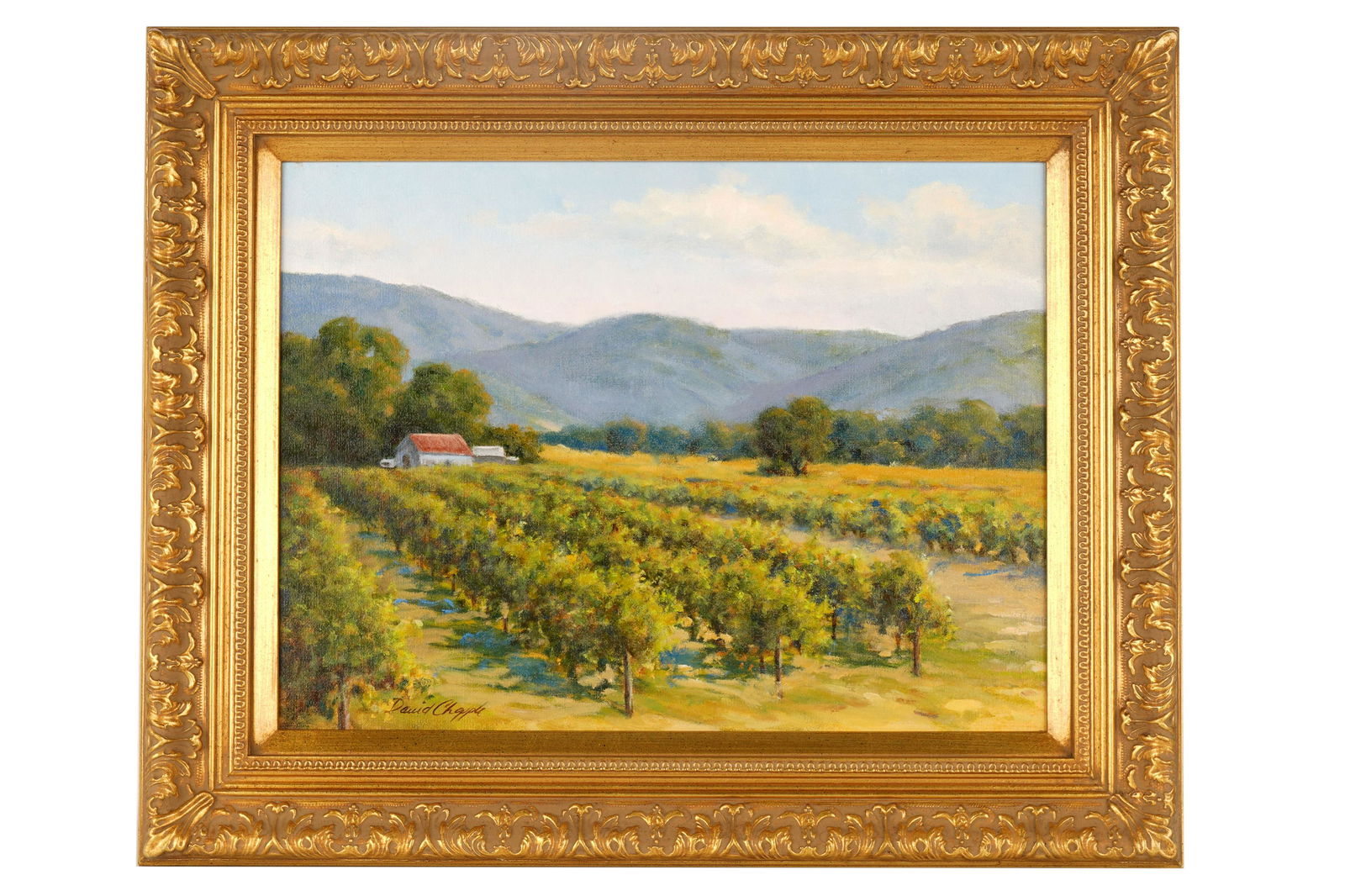 DAVID CHAPPLE (B.1947): "CHANGING SEASONS, NAPA" (1 of 7)