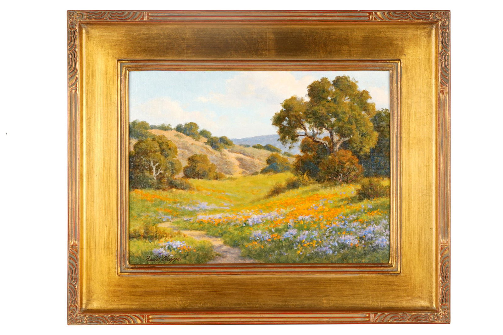 DAVID CHAPPLE (B. 1947): "AFTERNOON SHADOWS" (1 of 7)