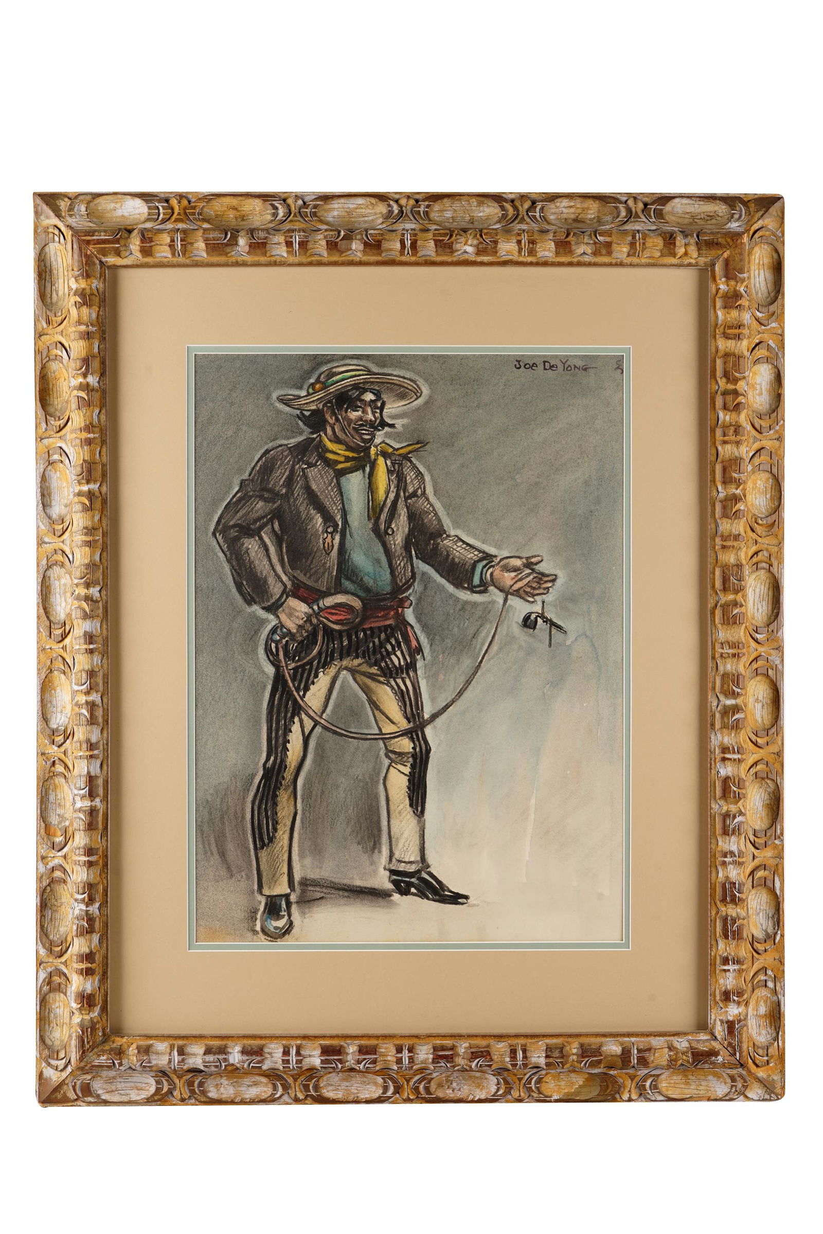 JOE DE YONG (1894 - 1975): "RANCHERO" (1 of 9)