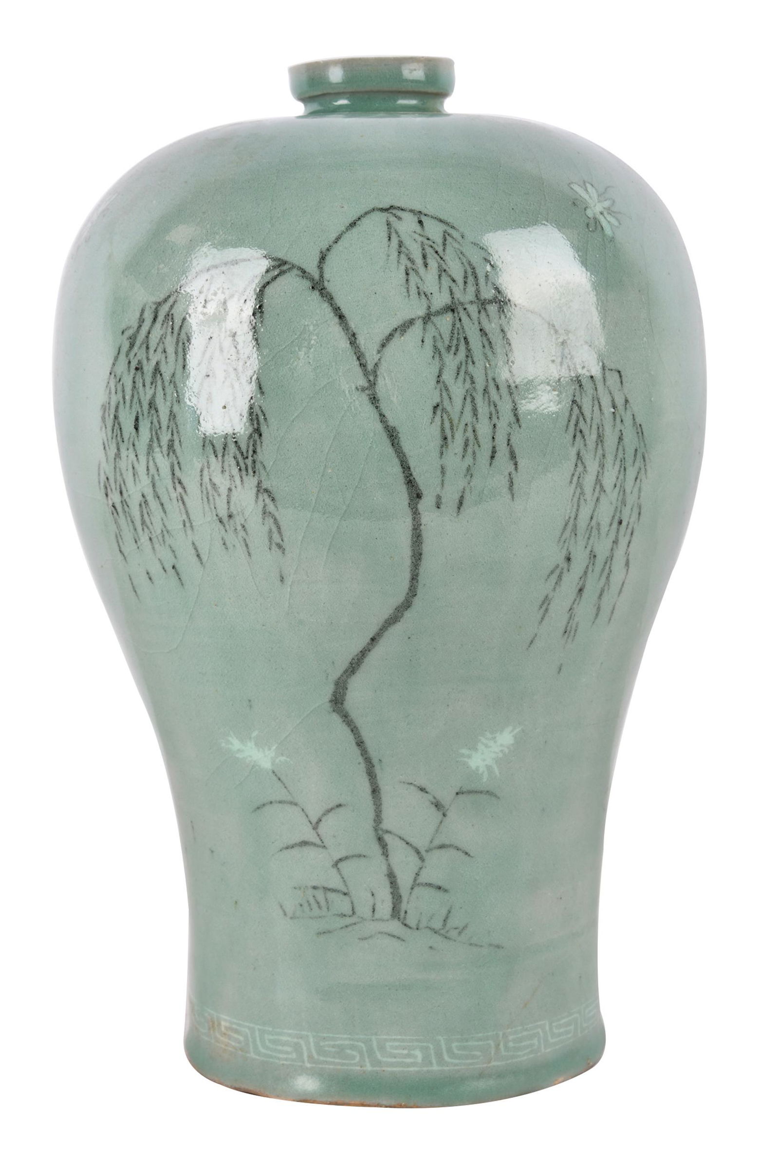 KOREAN CELADON VASE (1 of 6)