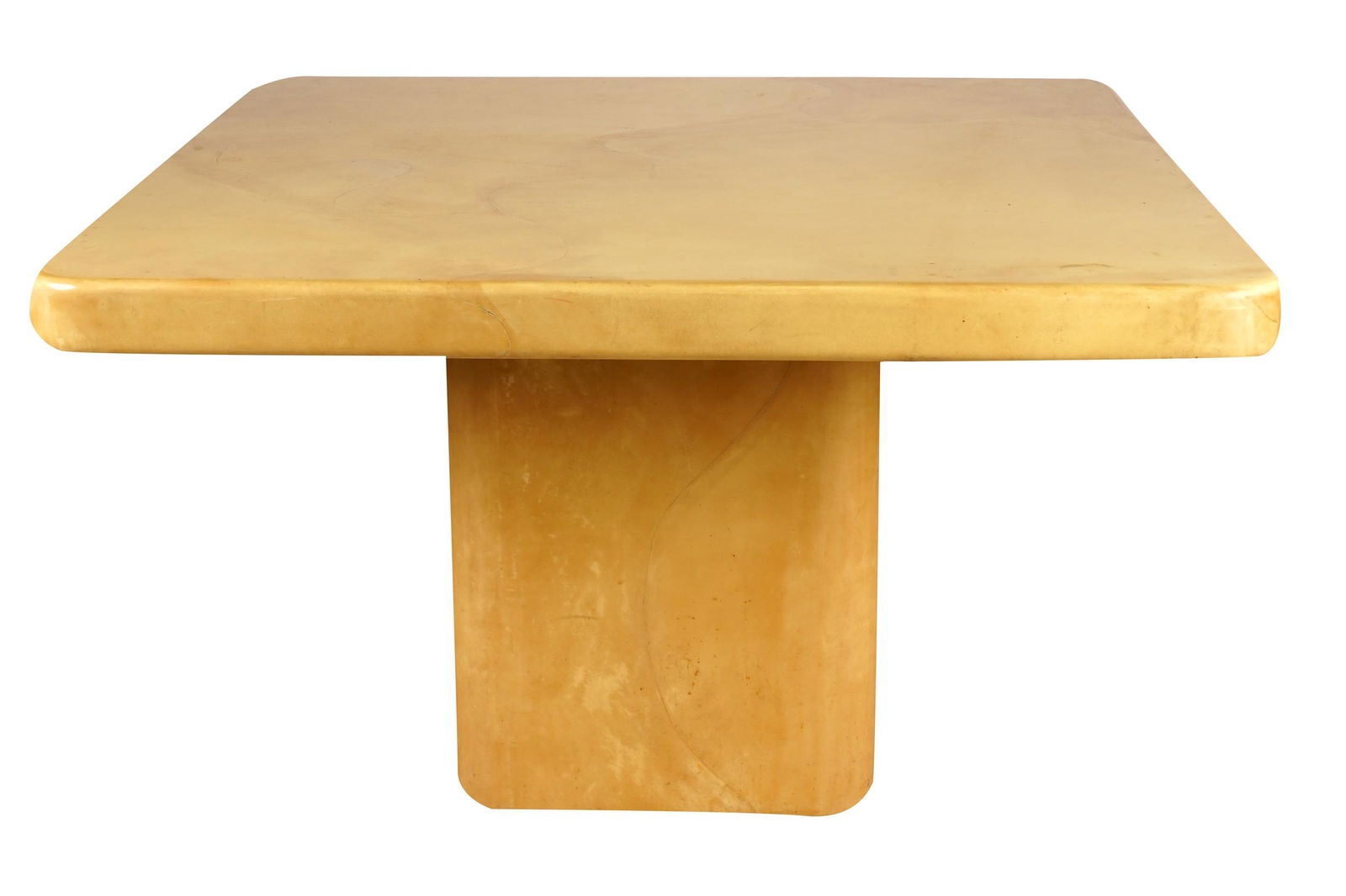 PARCHMENT LACQUERED DINING TABLE (1 of 6)