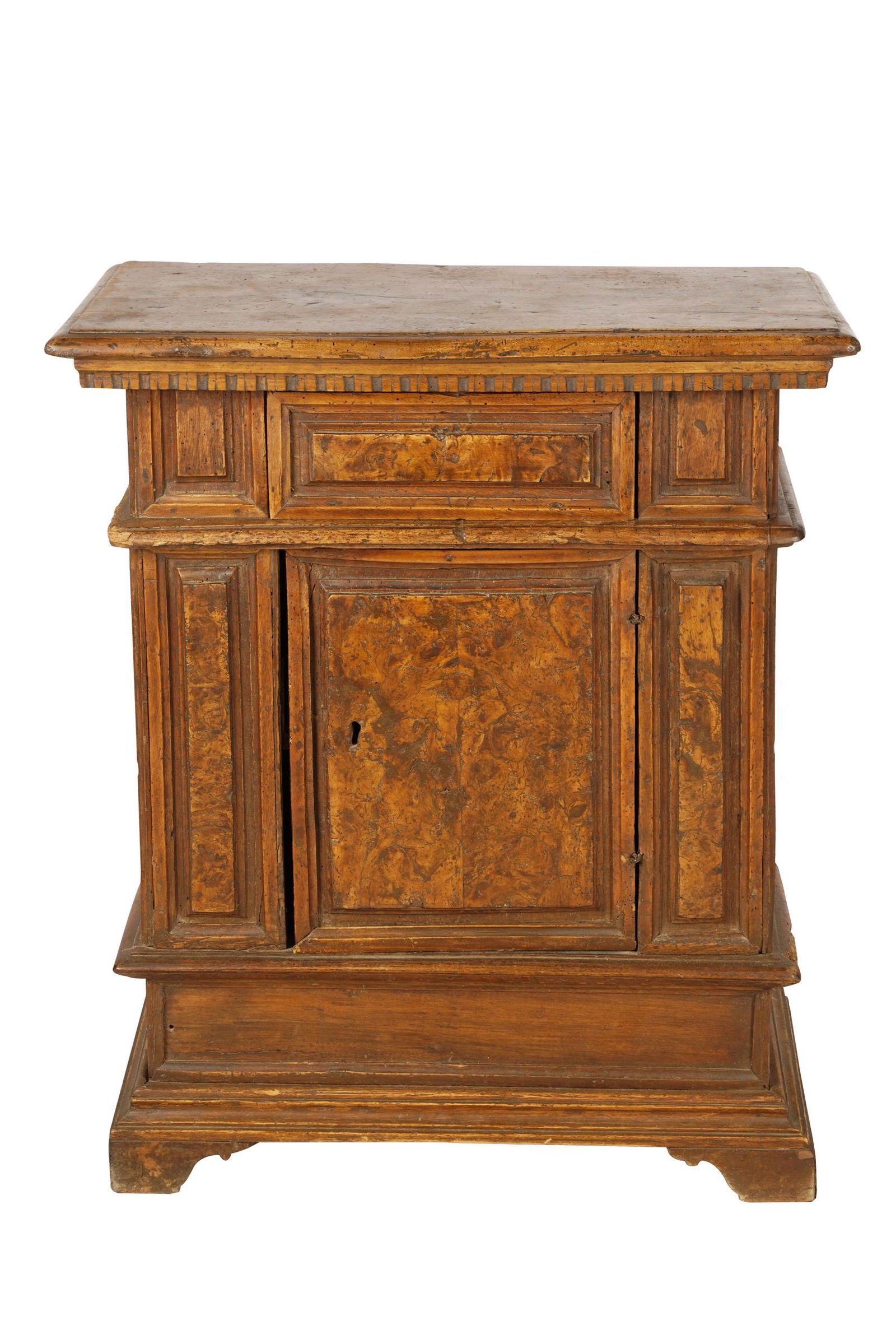 ITALIAN WALNUT SIDE CABINET (1 of 10)