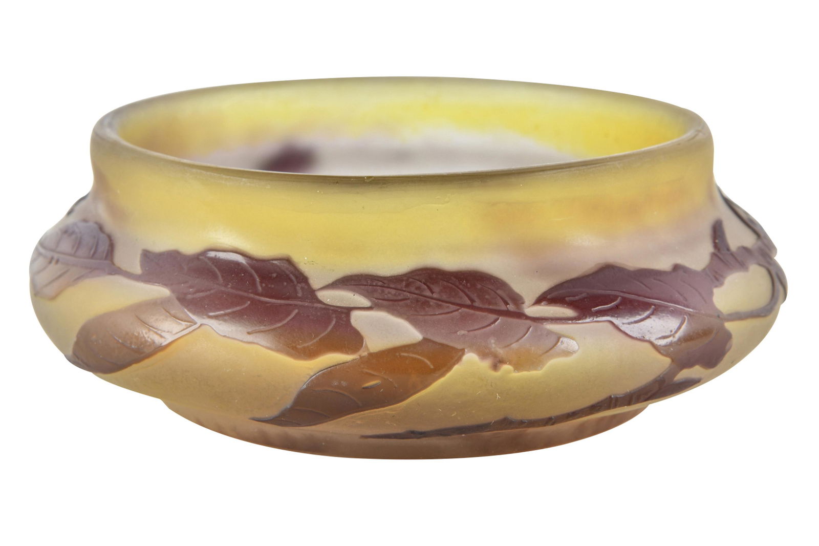 EMILE GALLE: CAMEO GLASS BOWL (1 of 6)