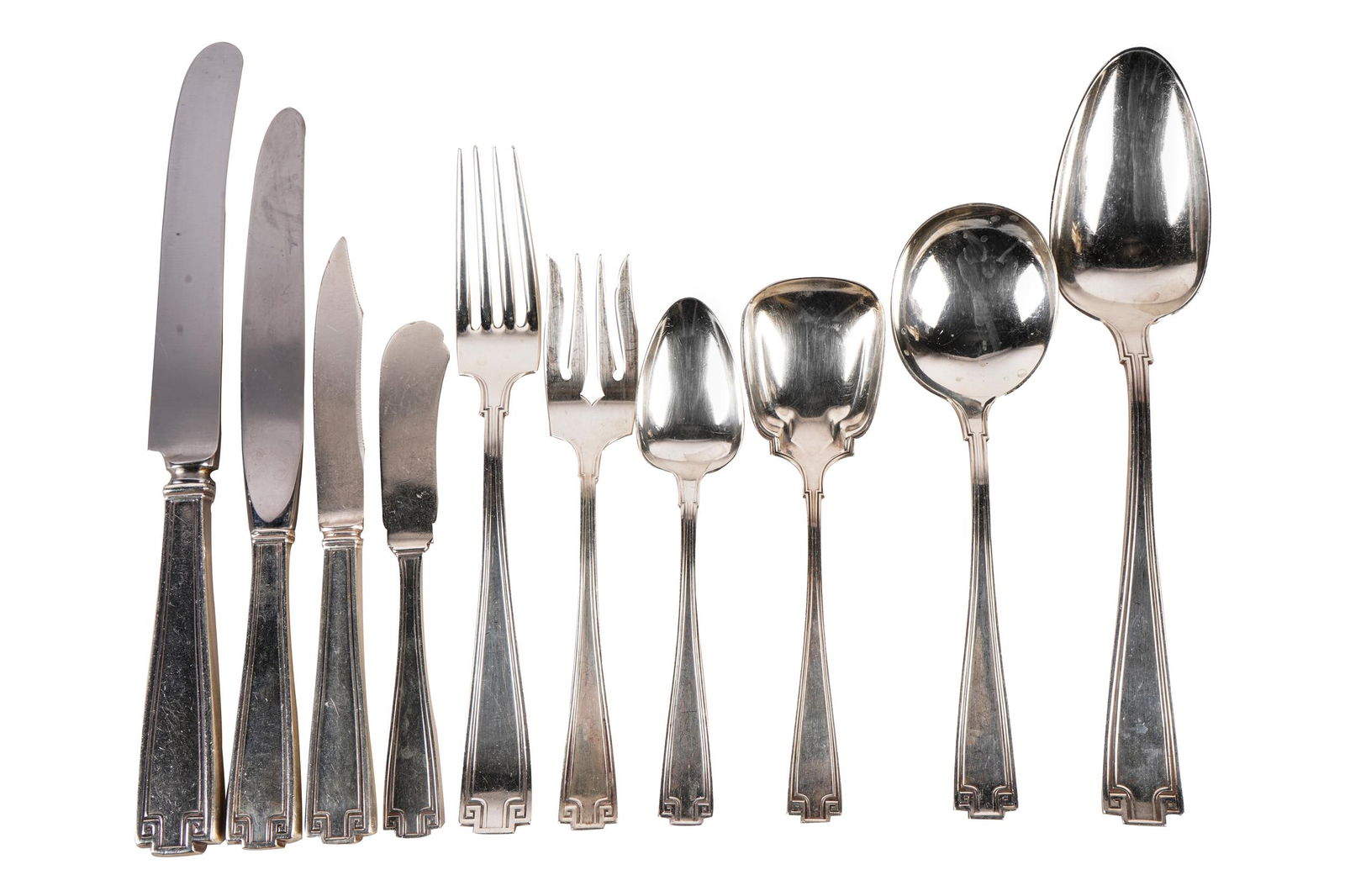 SET OF GORHAM STERLING FLATWARE (1 of 10)