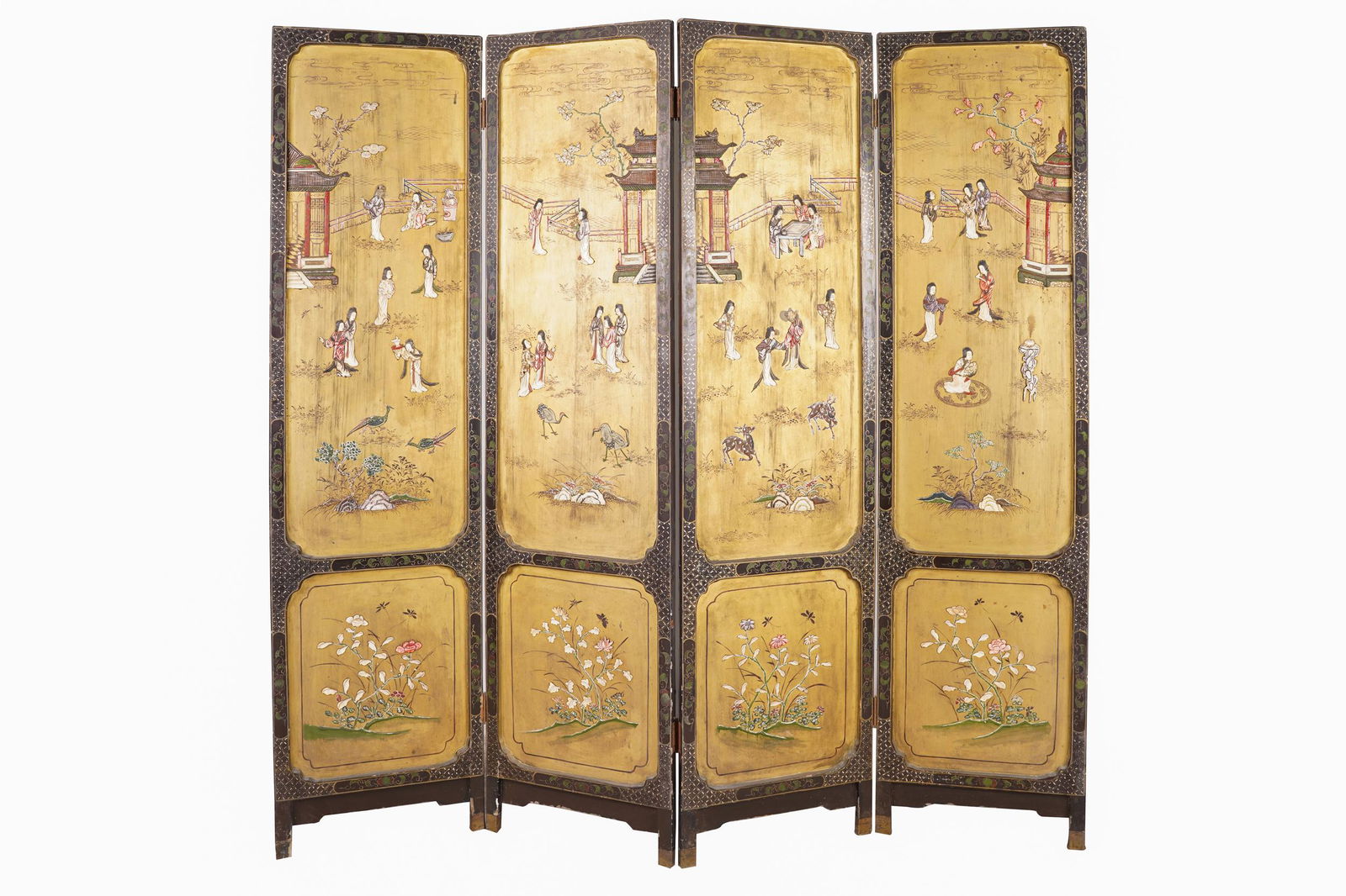 CHINESE FOUR-PANEL SCREEN (1 of 14)