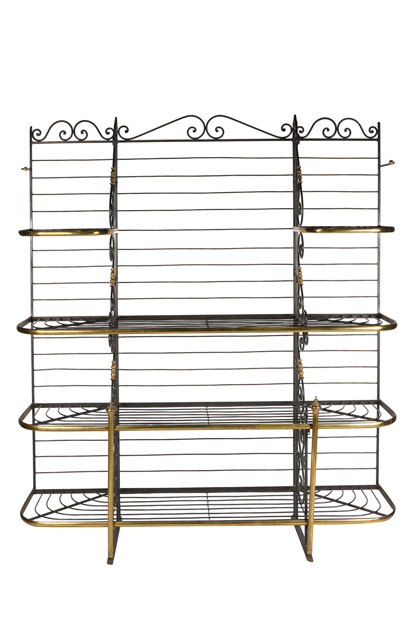 IRON & BRASS BAKERS RACK (1 of 10)
