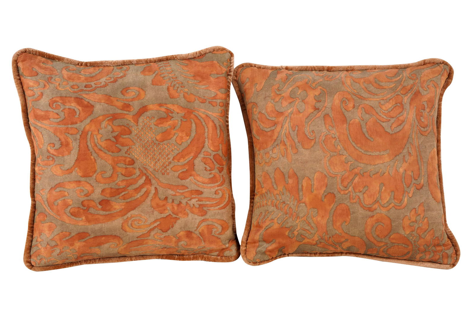 PAIR OF FORTUNY THROW PILLOWS (1 of 10)
