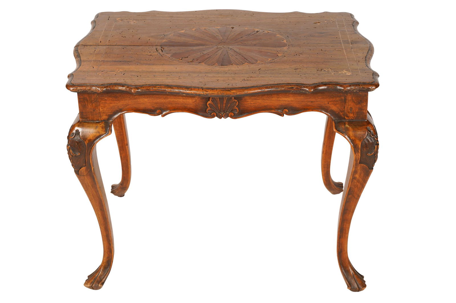 ITALIAN INLAID SIDE TABLE (1 of 7)