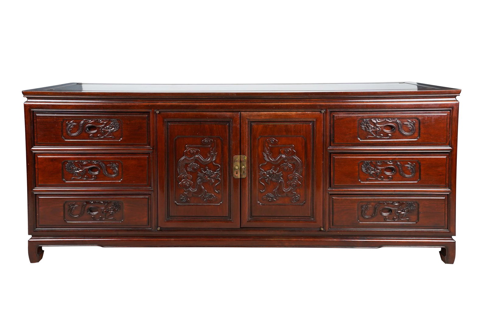 CHINESE WOOD SIDEBOARD (1 of 8)