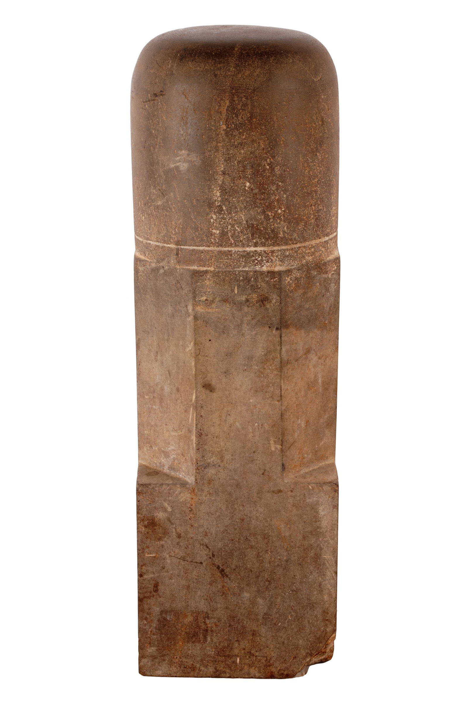 GEOMETRIC STONE SCULPTURE (1 of 7)