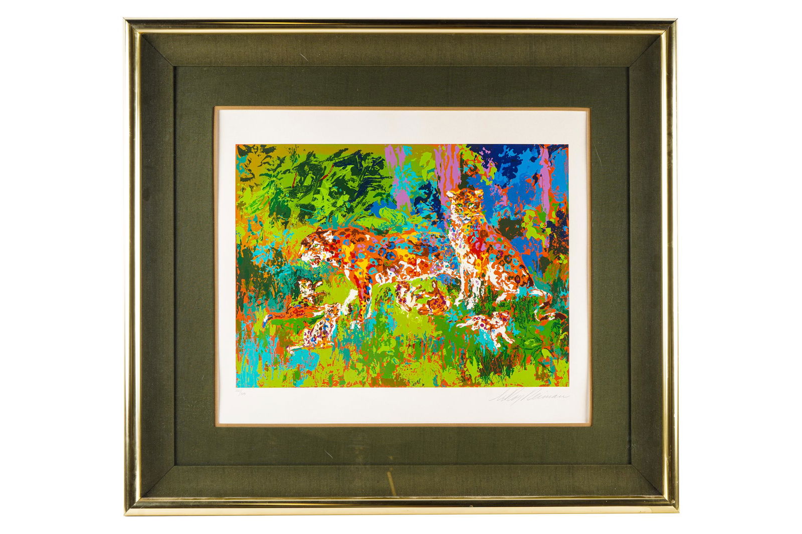 LEROY NEIMAN (1921 - 2012): "BIG CATS" (1 of 8)