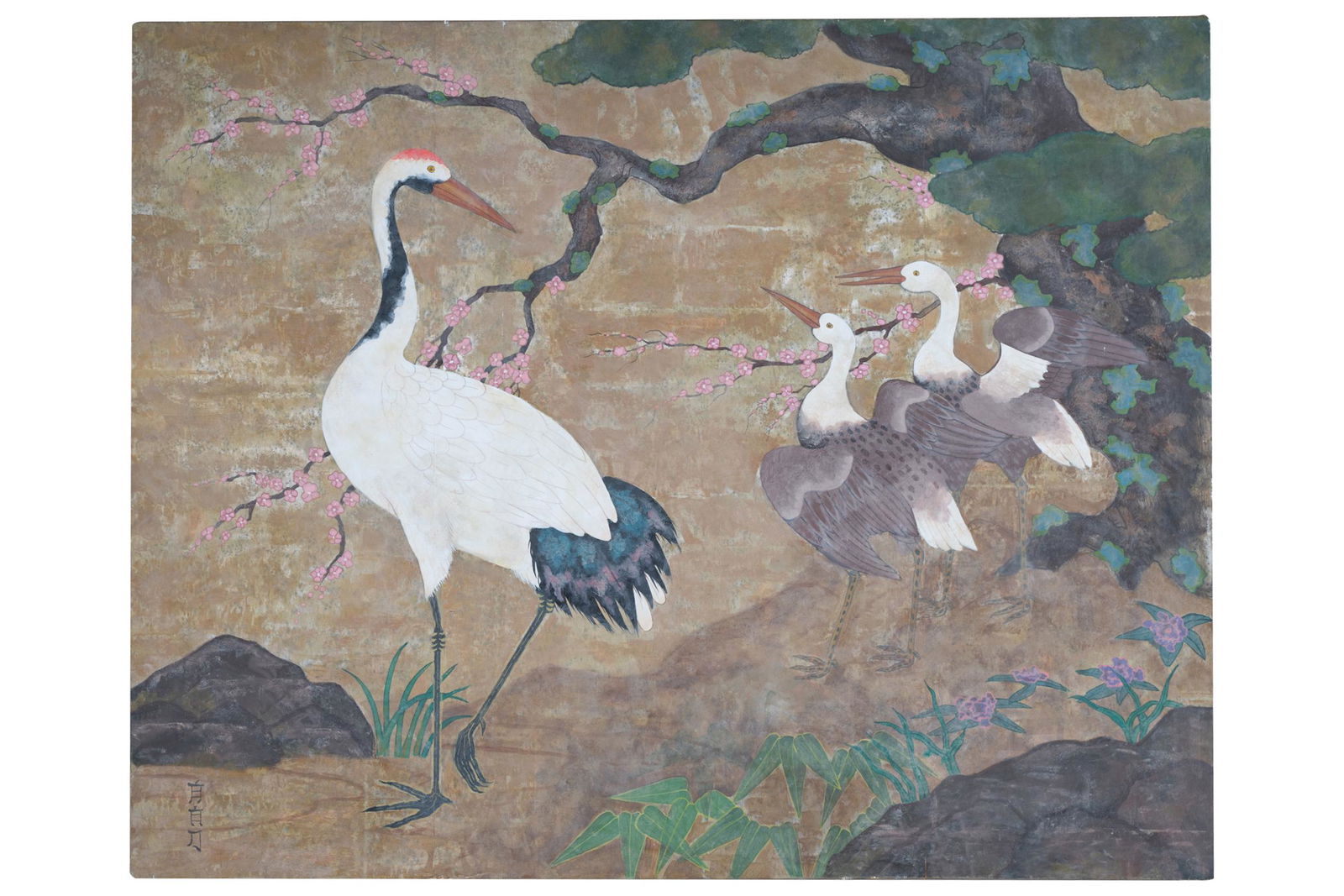 DECORATIVE PAINTED PANEL (1 of 13)