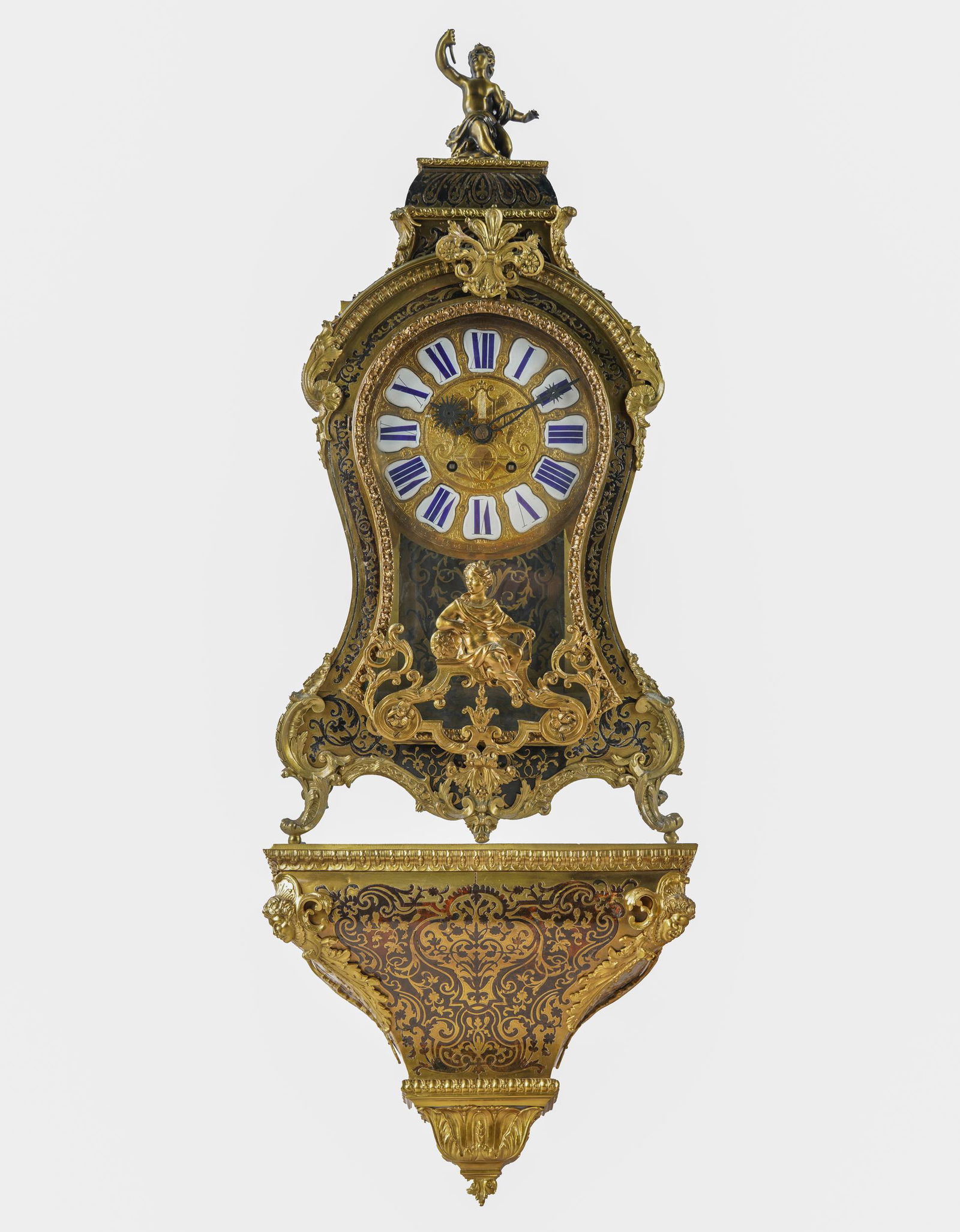 BOULLE MARQUETRY MANTEL CLOCK (1 of 15)