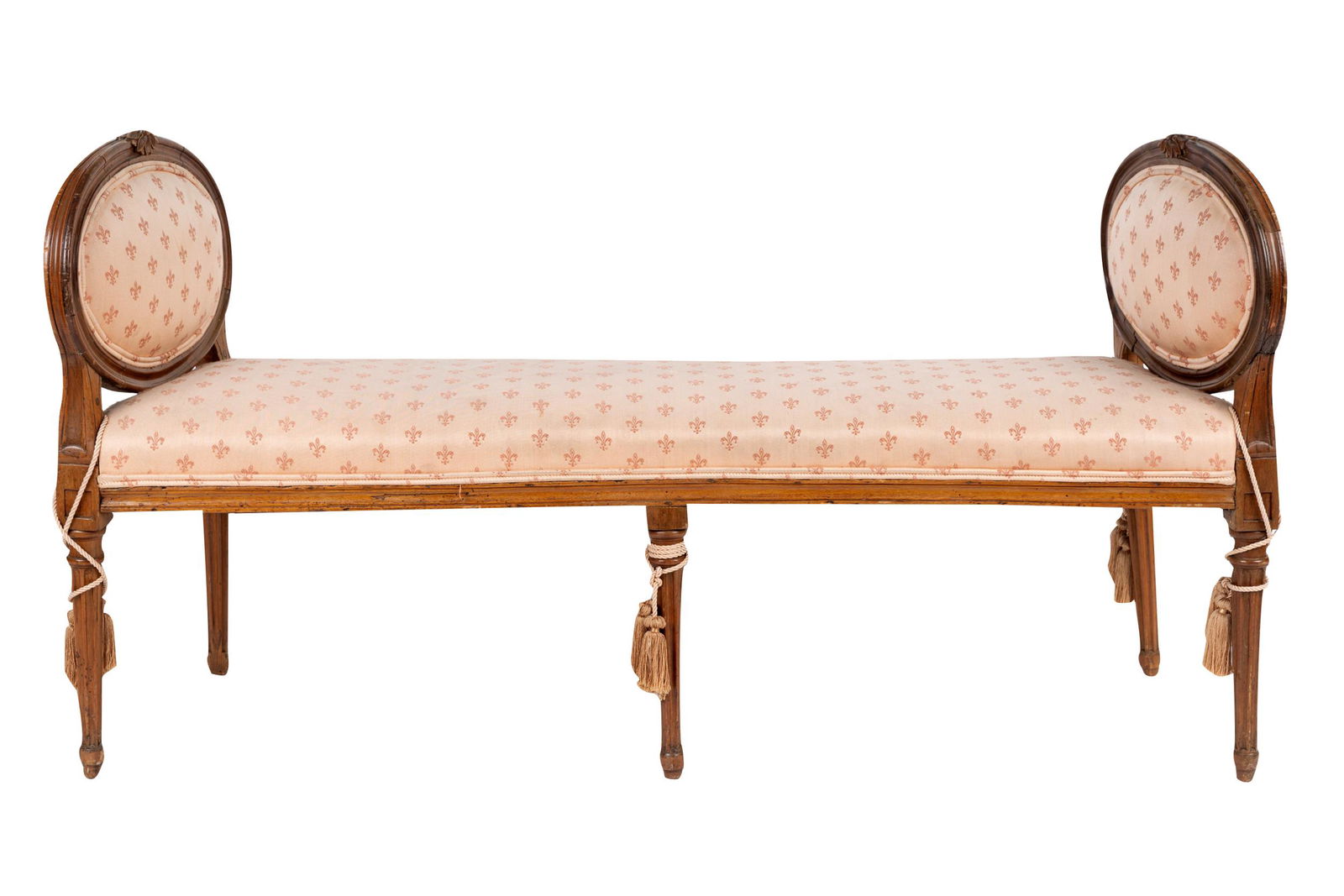 CARVED WOOD BENCH (1 of 9)