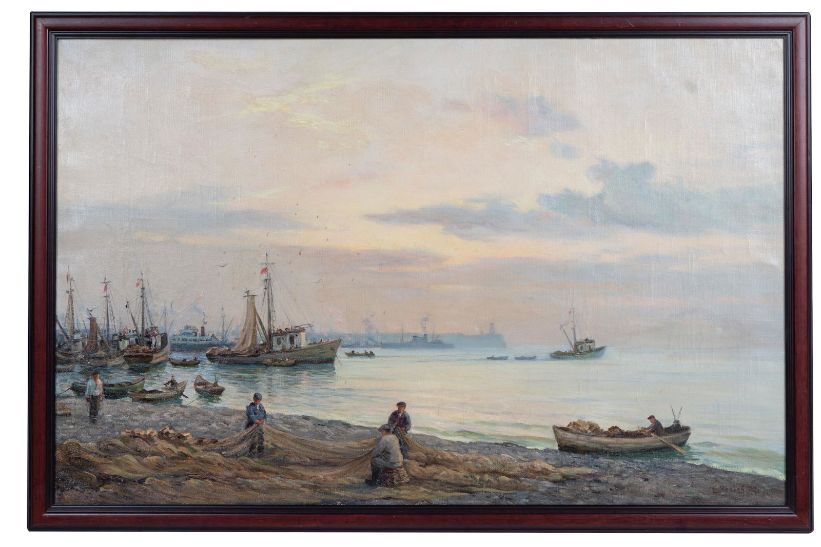 COASTAL WITH FISHING BOATS (1 of 12)