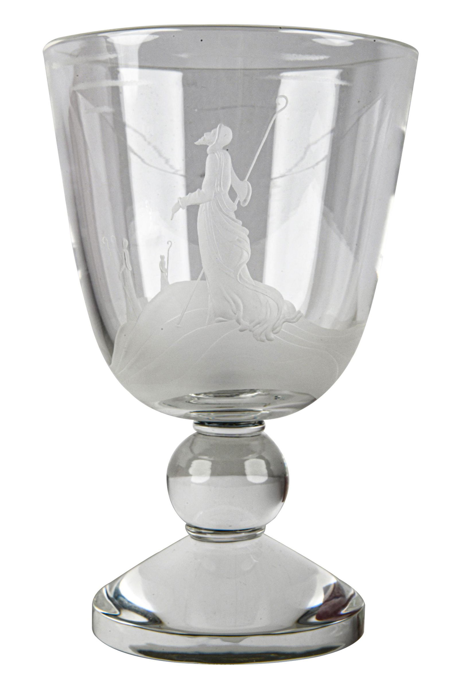 STEUBEN GLASS "SHEPHERDS CUP" (1 of 7)