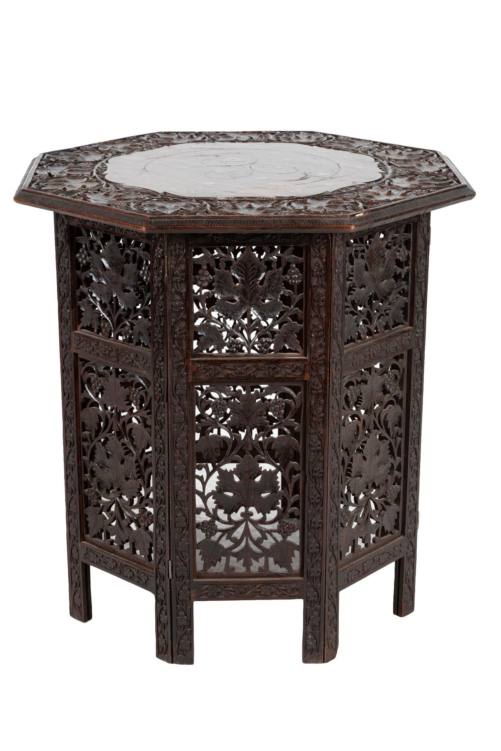 SYRIAN INLAID OCCASIONAL TABLE (1 of 9)