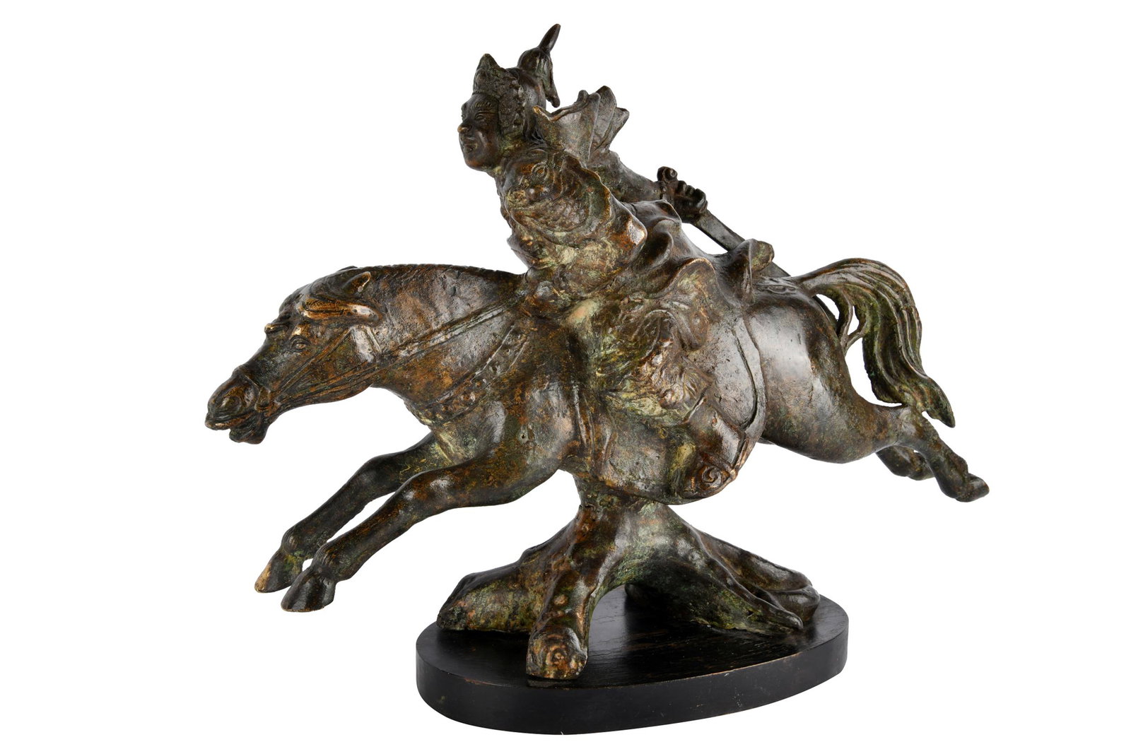 FIGURE OF HORSE & RIDER (1 of 6)