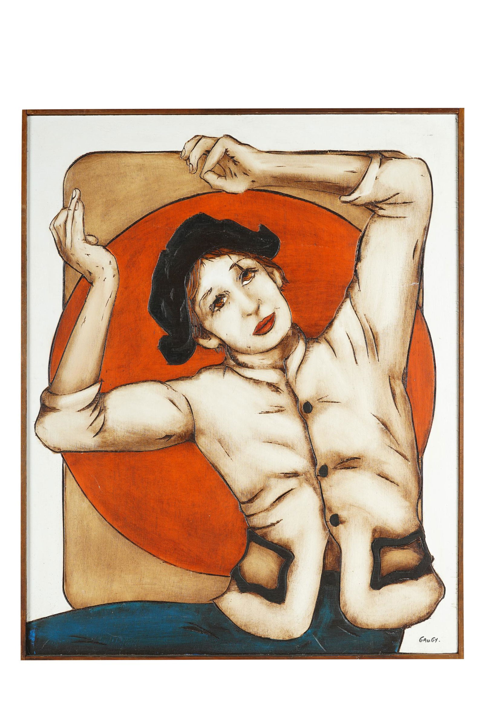 JEAN-CLAUDE GAUGY (B. 1944): DANCING MAN (1 of 7)