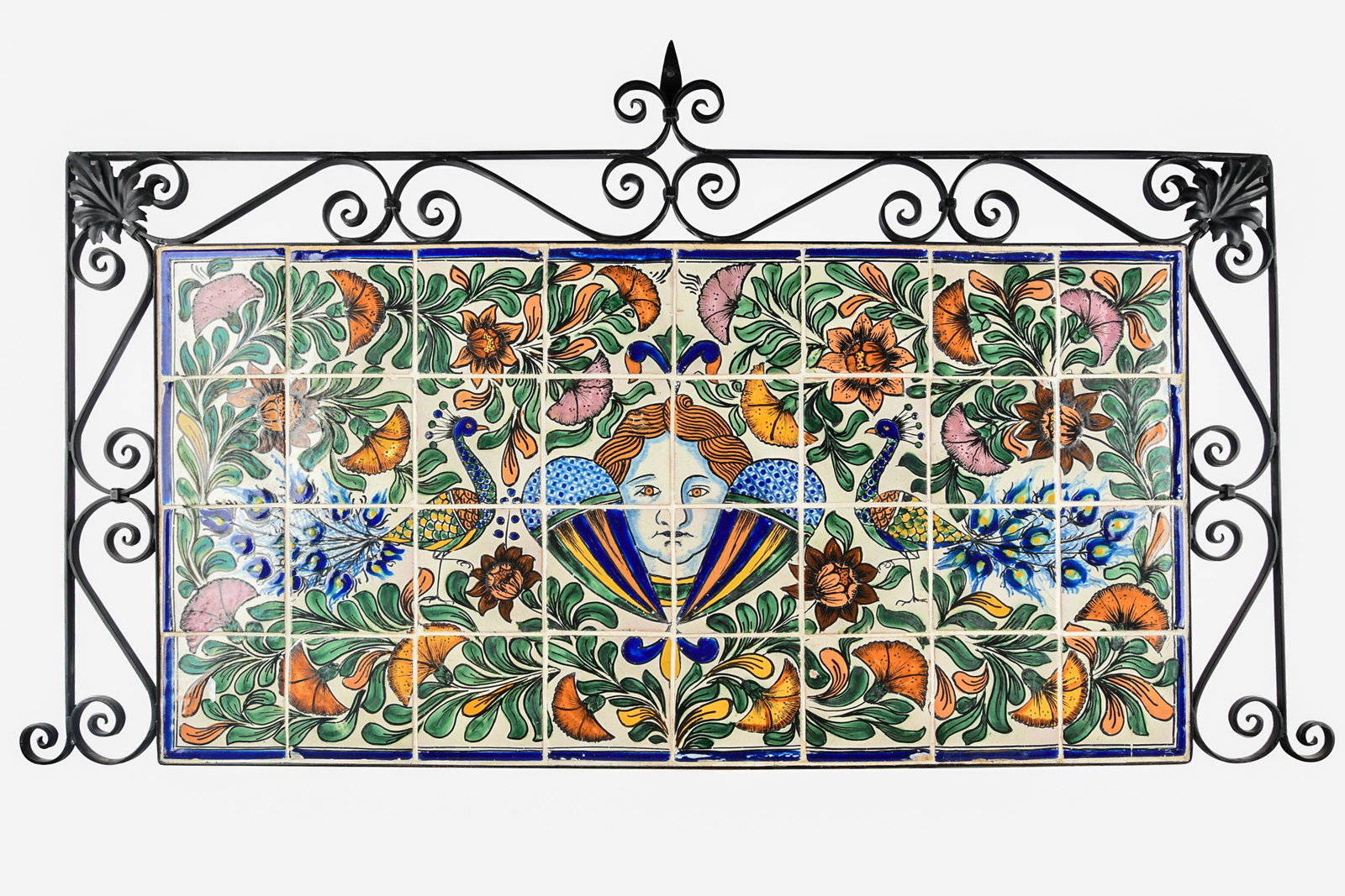 IRON-FRAMED TILE PLAQUE (1 of 10)