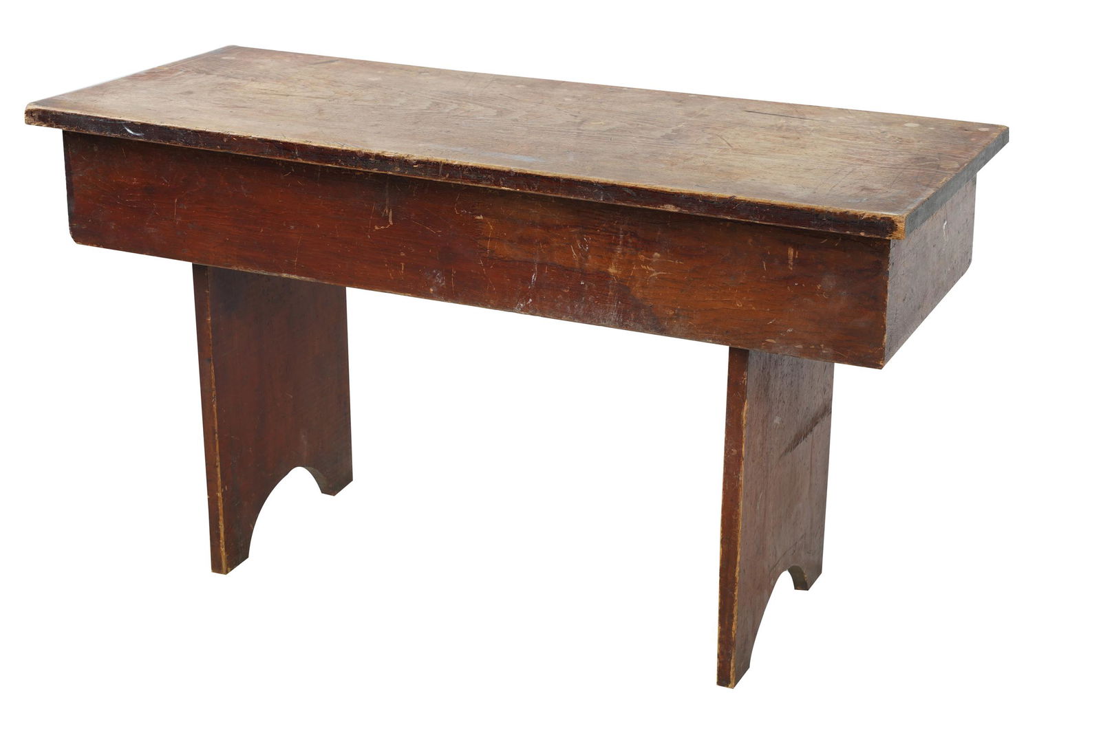 AMERICAN RUSTIC PAINTED PINE BENCH (1 of 5)