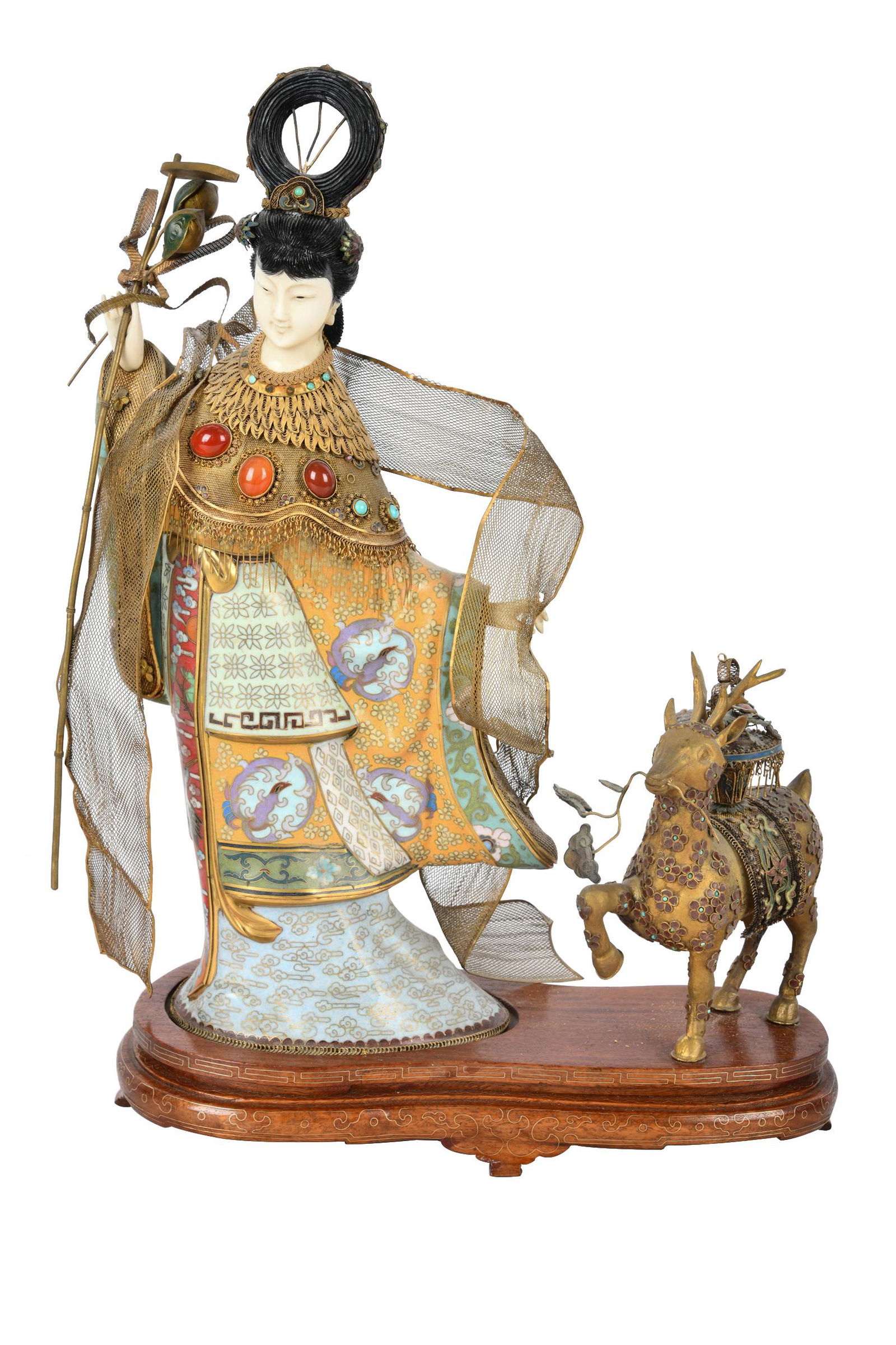 CHINESE CLOISONNE GROUP (1 of 9)