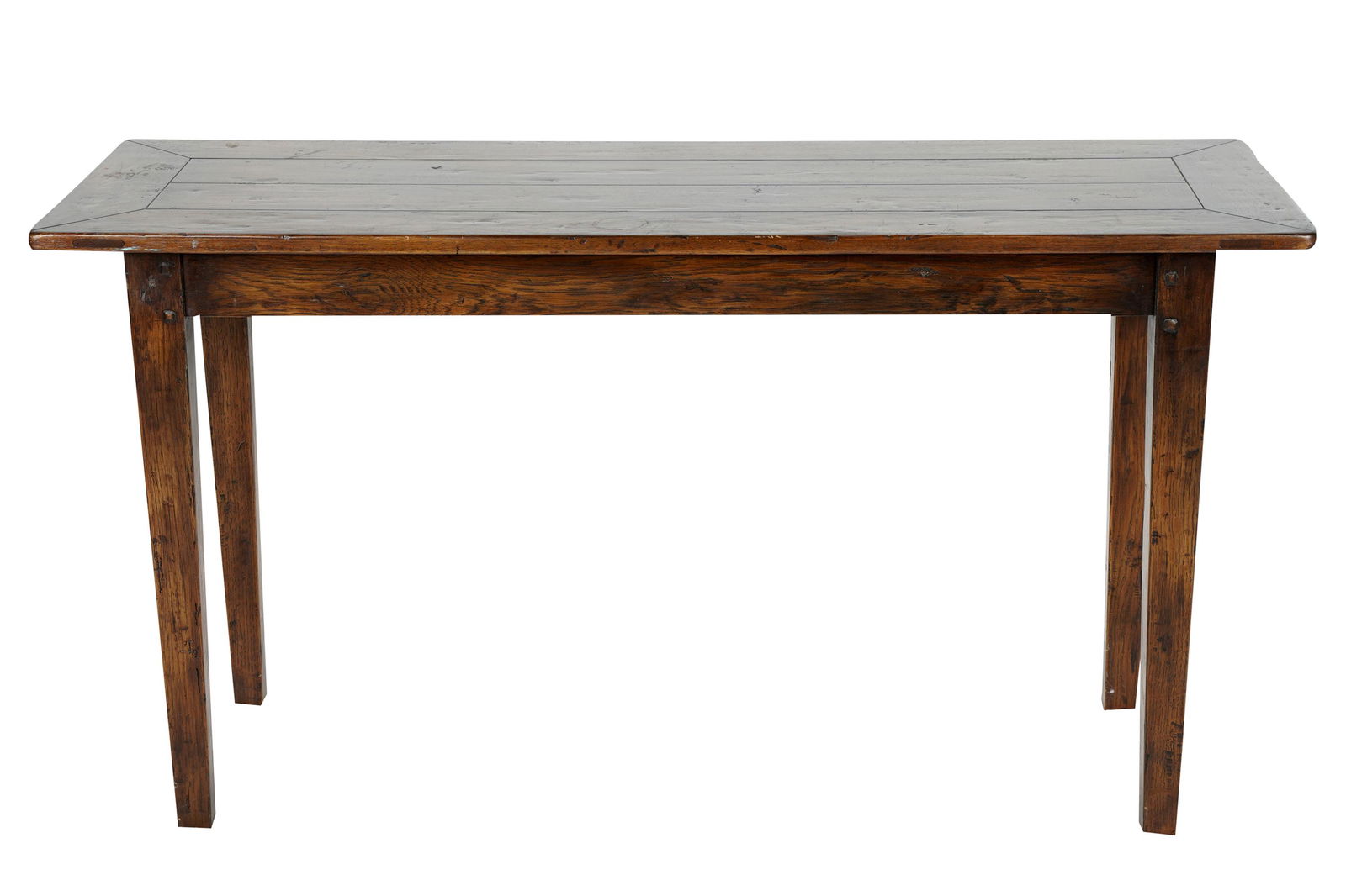 RUSTIC PINE SOFA TABLE (1 of 7)