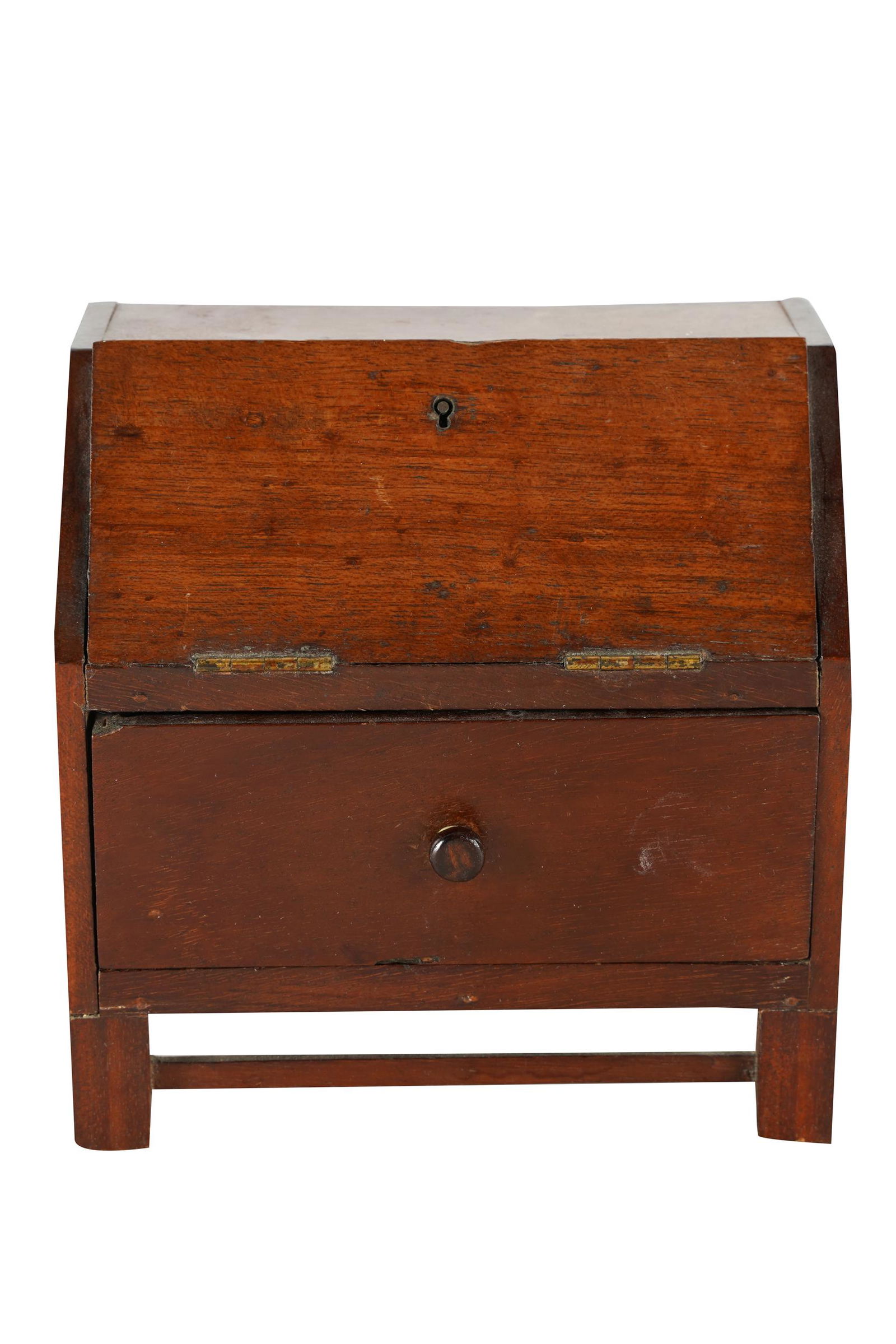 MINIATURE SLANT FRONT SECRETARY DESK (1 of 7)