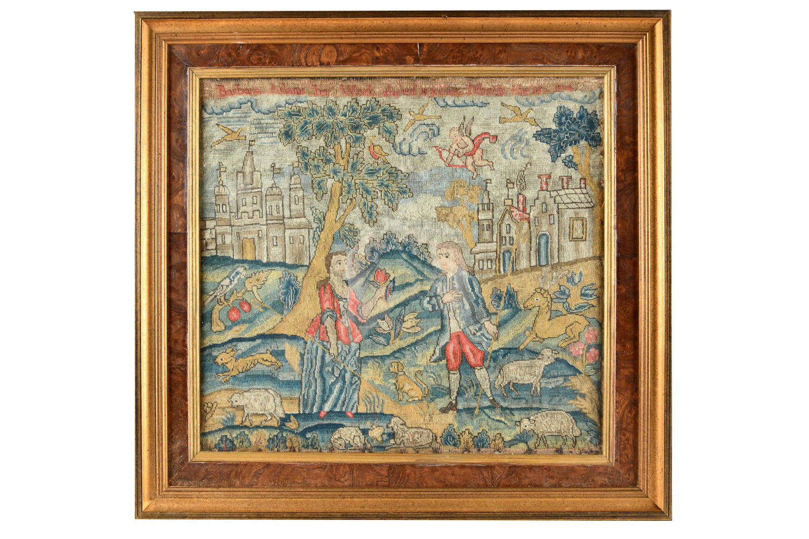 GEORGE II NEEDLEWORK PANEL (1 of 8)