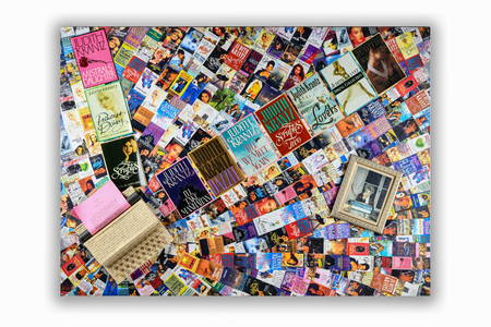 JUDITH KRANTZ DECOUPAGE ASSEMBLAGE