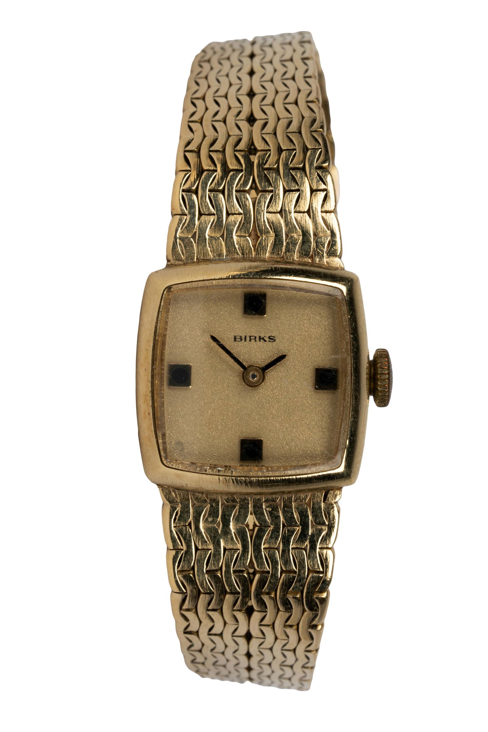 BIRKS 14 KARAT YELLOW GOLD WATCH (1 of 9)
