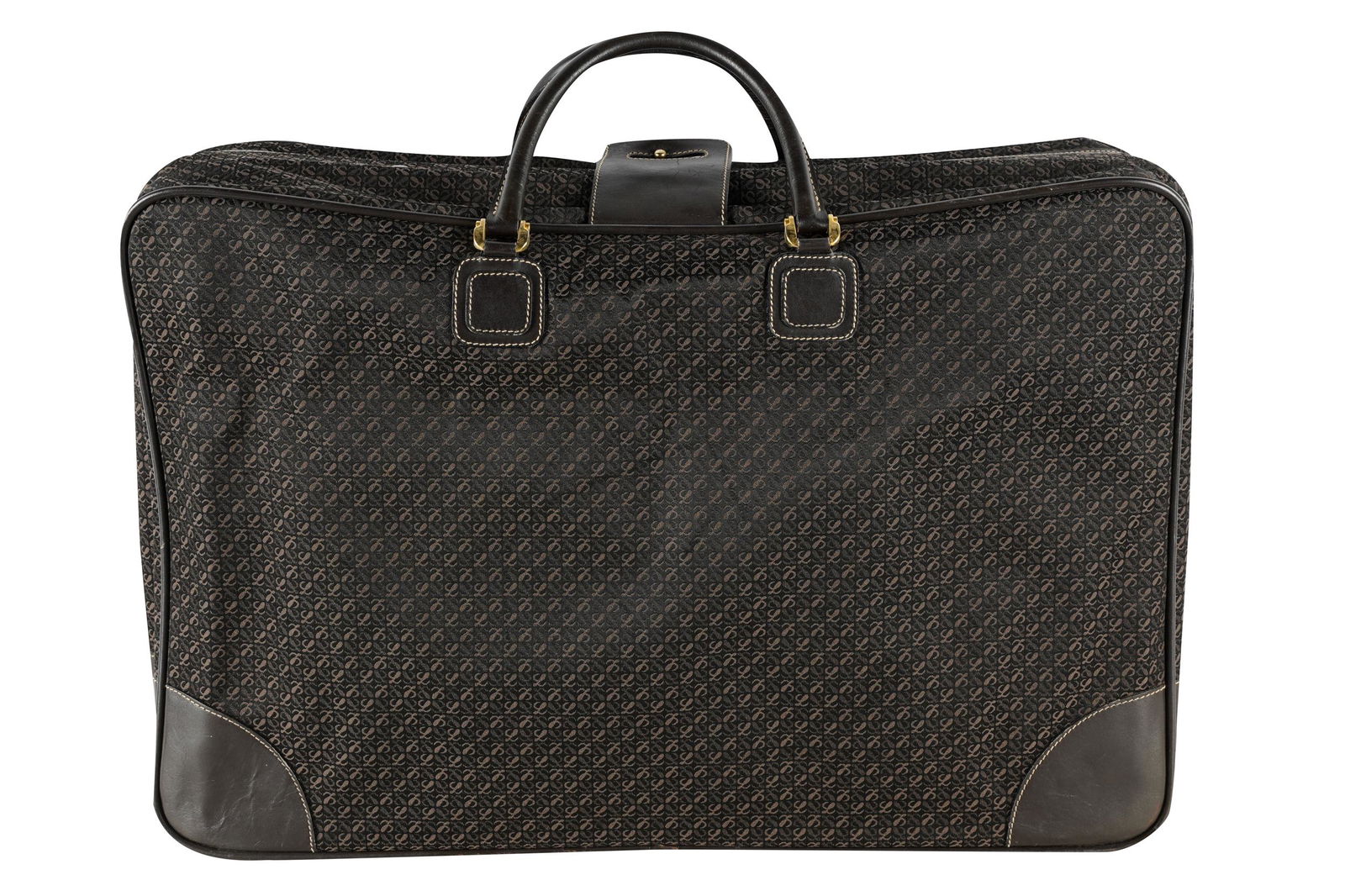LOEWE SOFT CASE SUITCASE: with dustbag and original tag approximately: 27 inches wide; 18 inches deep; 8 inches high