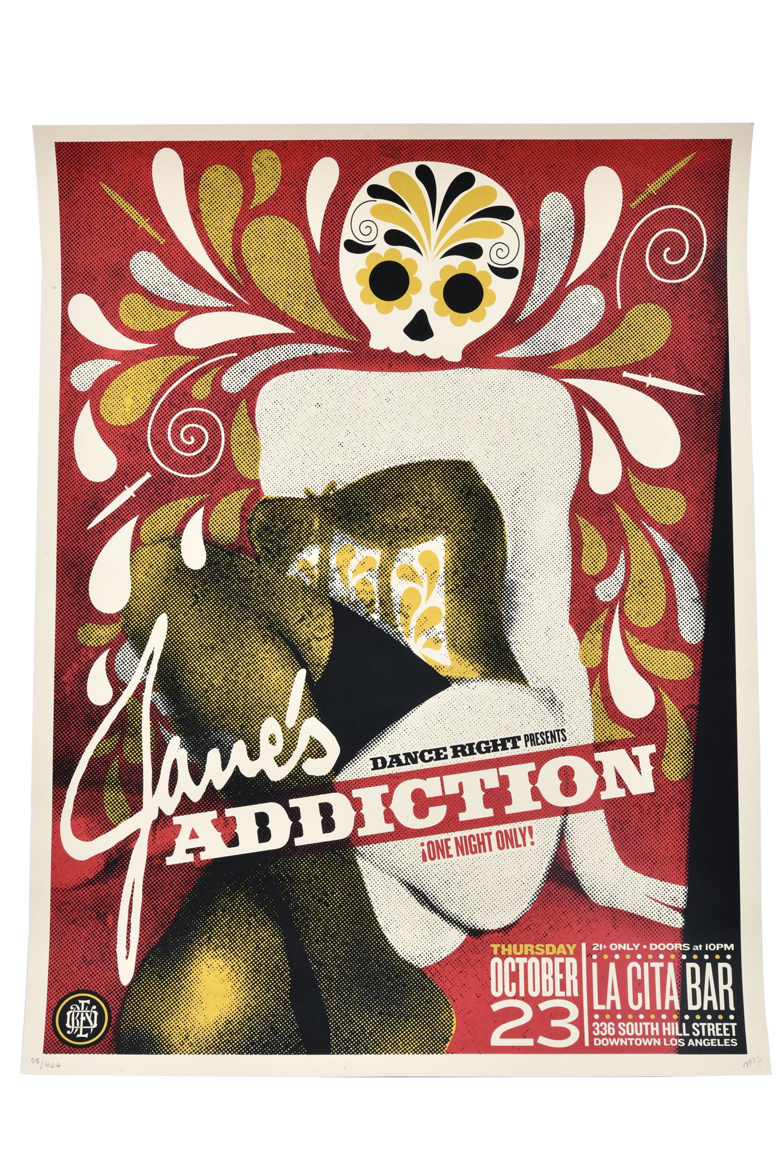 SHEPARD FAIREY JANE'S ADDICTION POSTER (1 of 7)