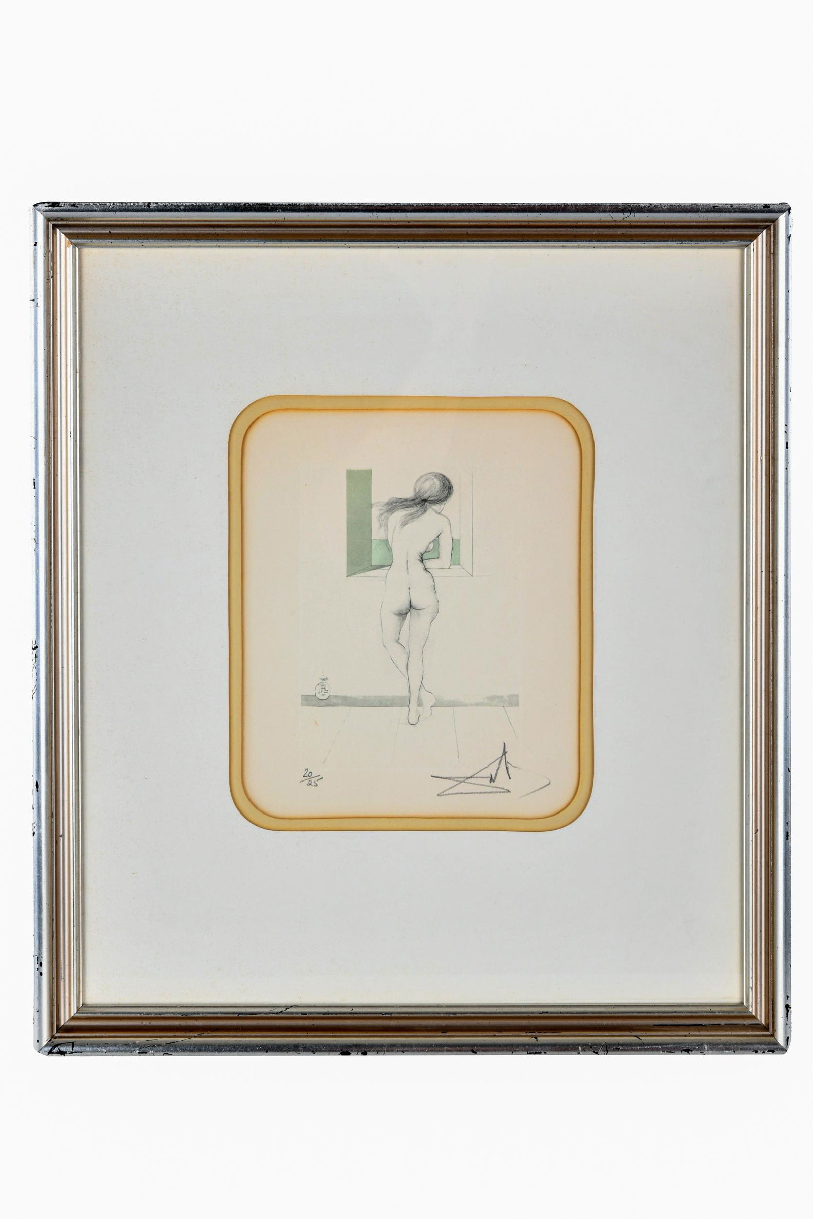 AFTER SALVADOR DALI: "NU A LA FENETRE" (1 of 8)