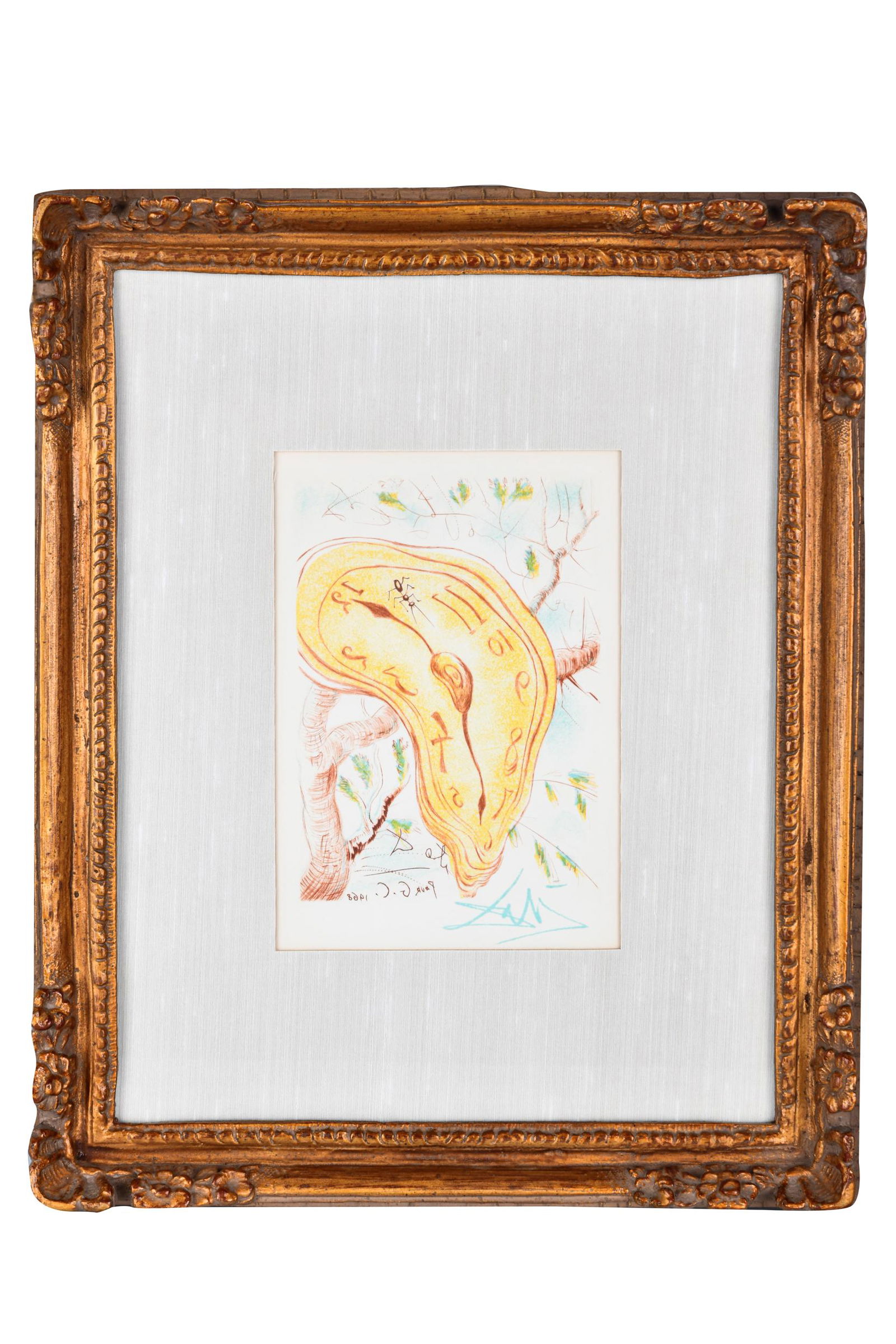 AFTER SALVADOR DALI: "MELTING CLOCK, 1968" (1 of 7)