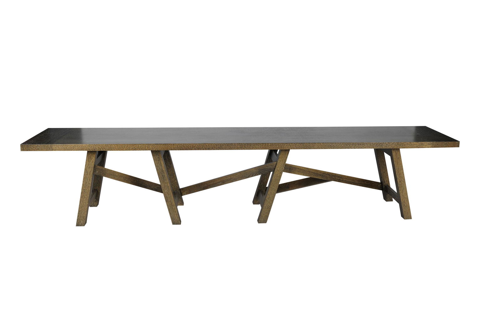 CHRISTIAN LIAIGRE FOR HOLLY HUNT WOODEN  BENCH (1 of 8)