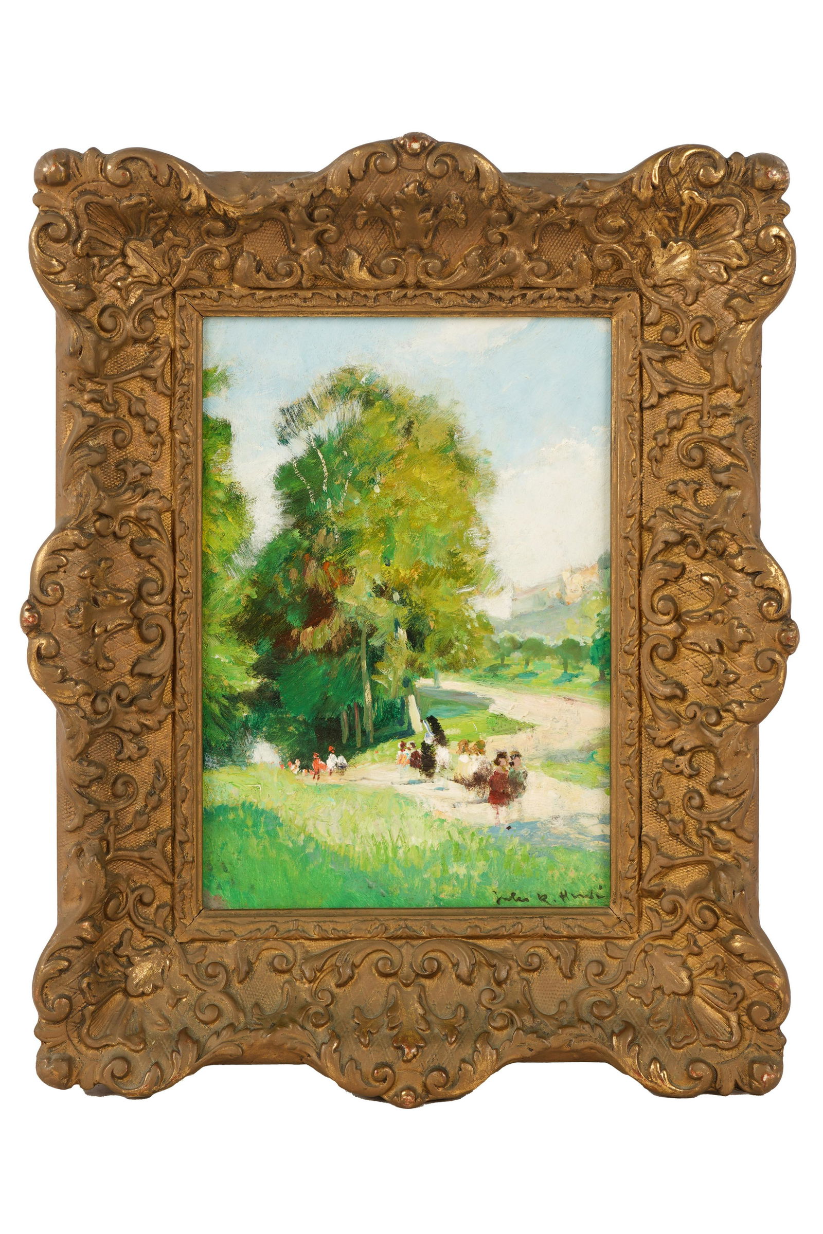 JULES RENE HERVE (1887 - 1981): "LA PROMENADE" (1 of 6)