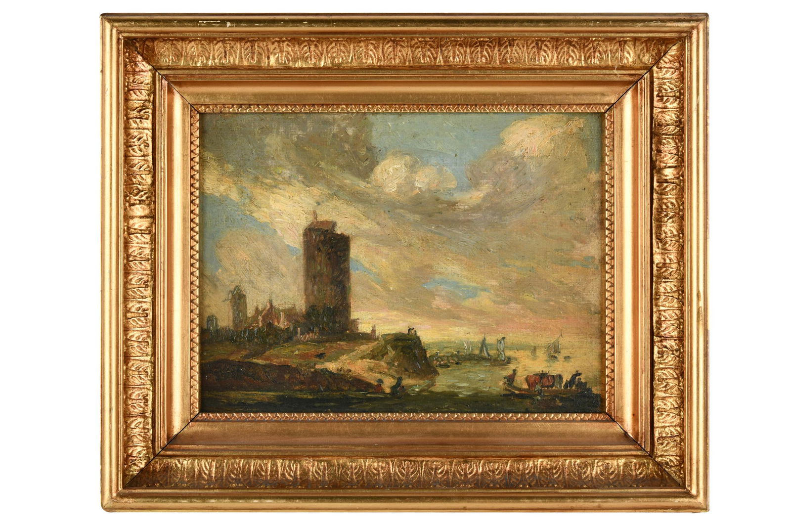 UNKNOWN ARTIST: COASTAL LANDSCAPE (1 of 7)