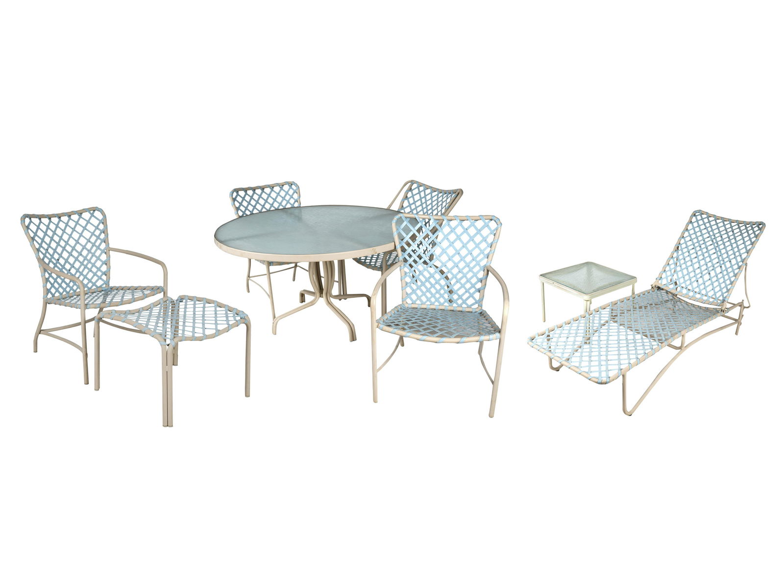 BROWN-JORDAN ALUMINUM PATIO SET (1 of 13)