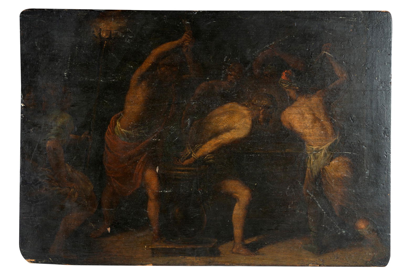 AFTER FELICE BRUSASORCI (1539/40 - 1605): FLAGELLATION (1 of 8)