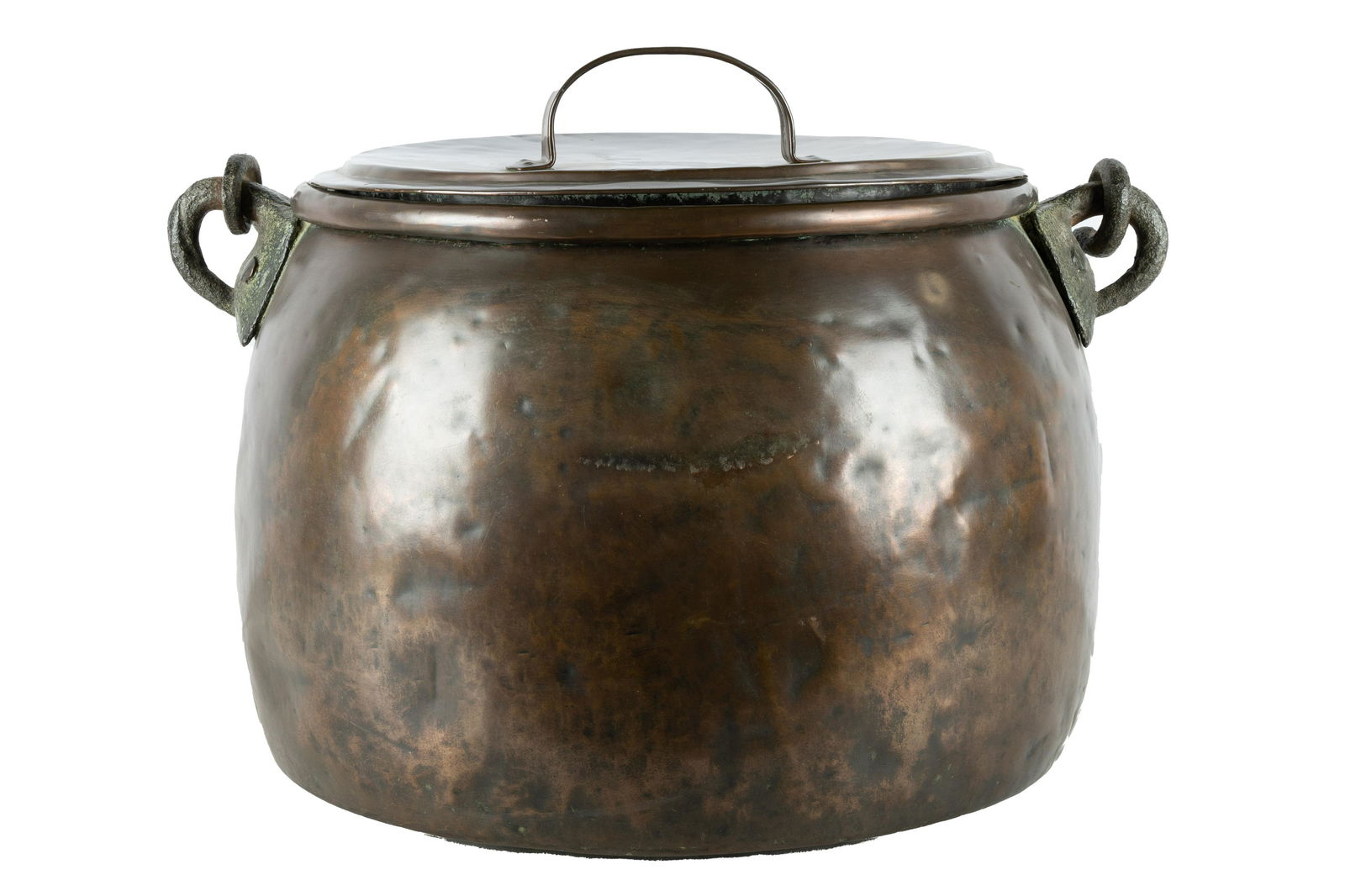 LARGE COPPER POT (1 of 8)