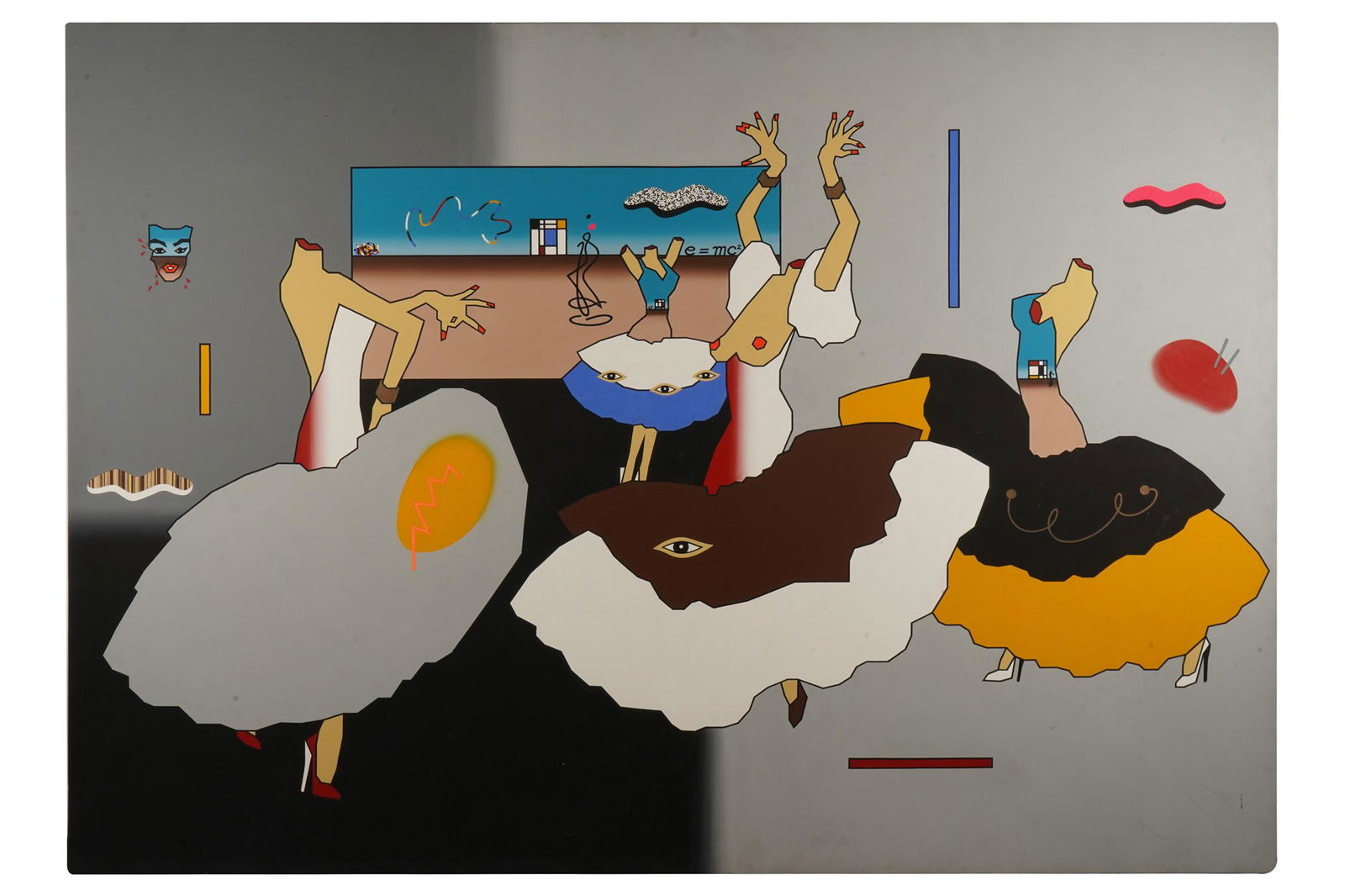 DUGGIE FIELDS (B.1945): "E = MC SQUARE" (1 of 11)