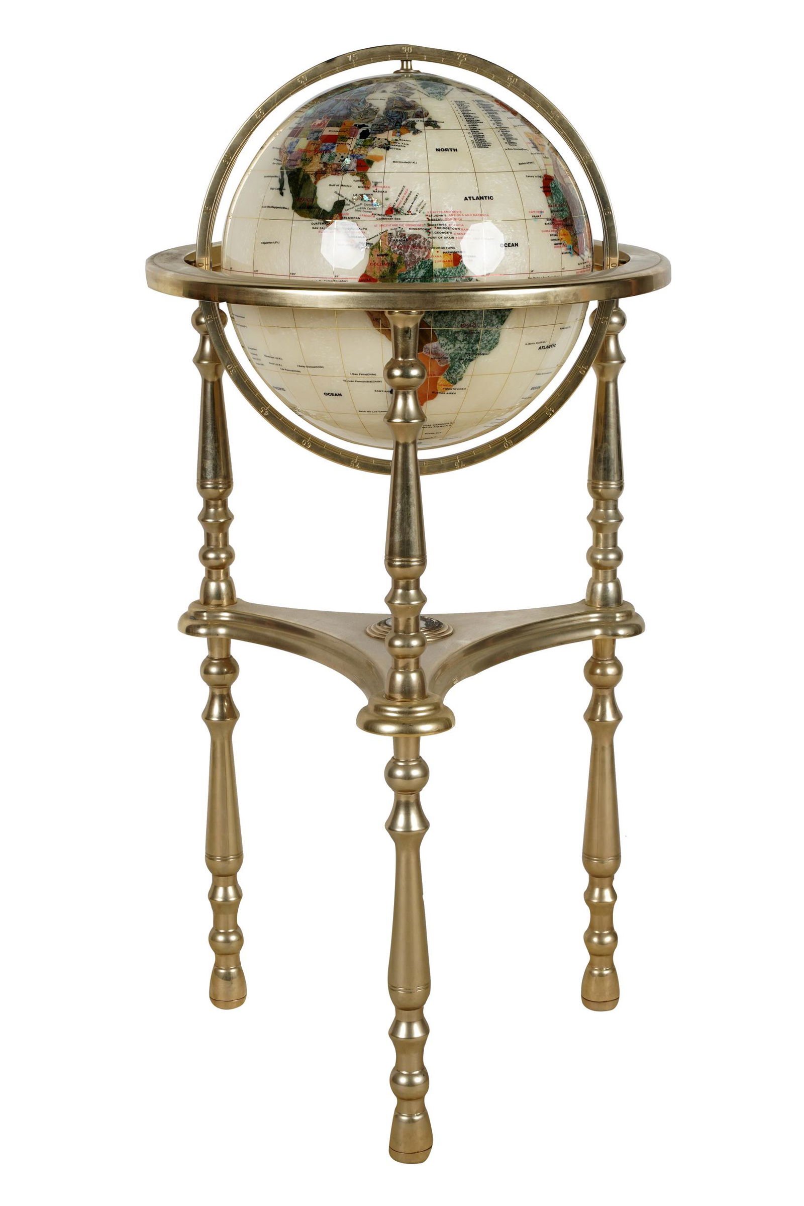 SPECIMEN MARBLE GLOBE (1 of 11)