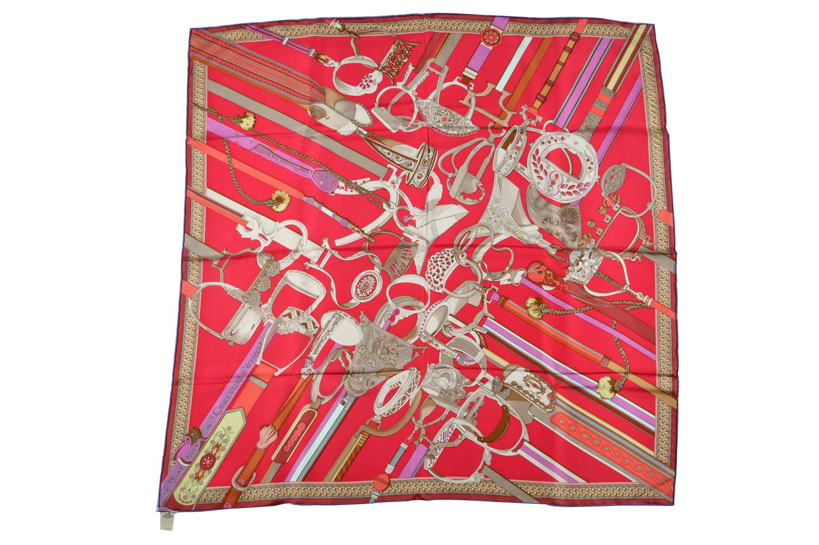 HERMES SILK SCARF (1 of 9)
