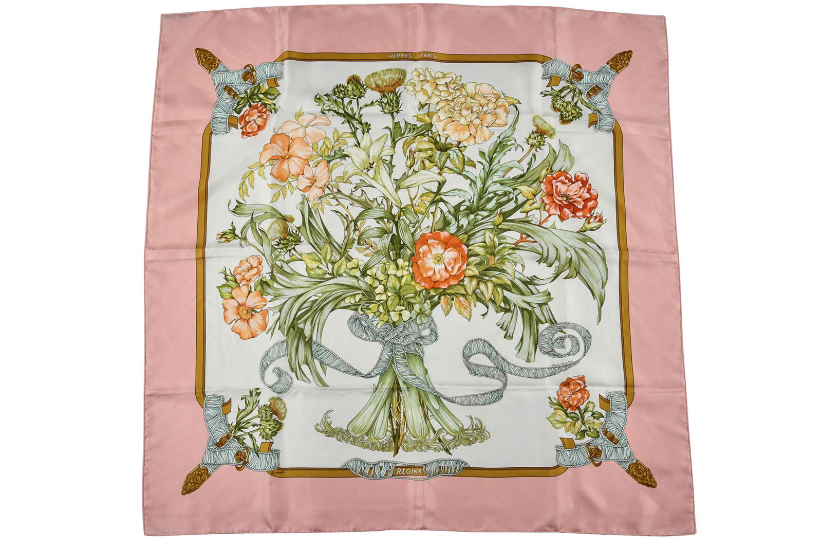 HERMES SILK SCARF (1 of 10)