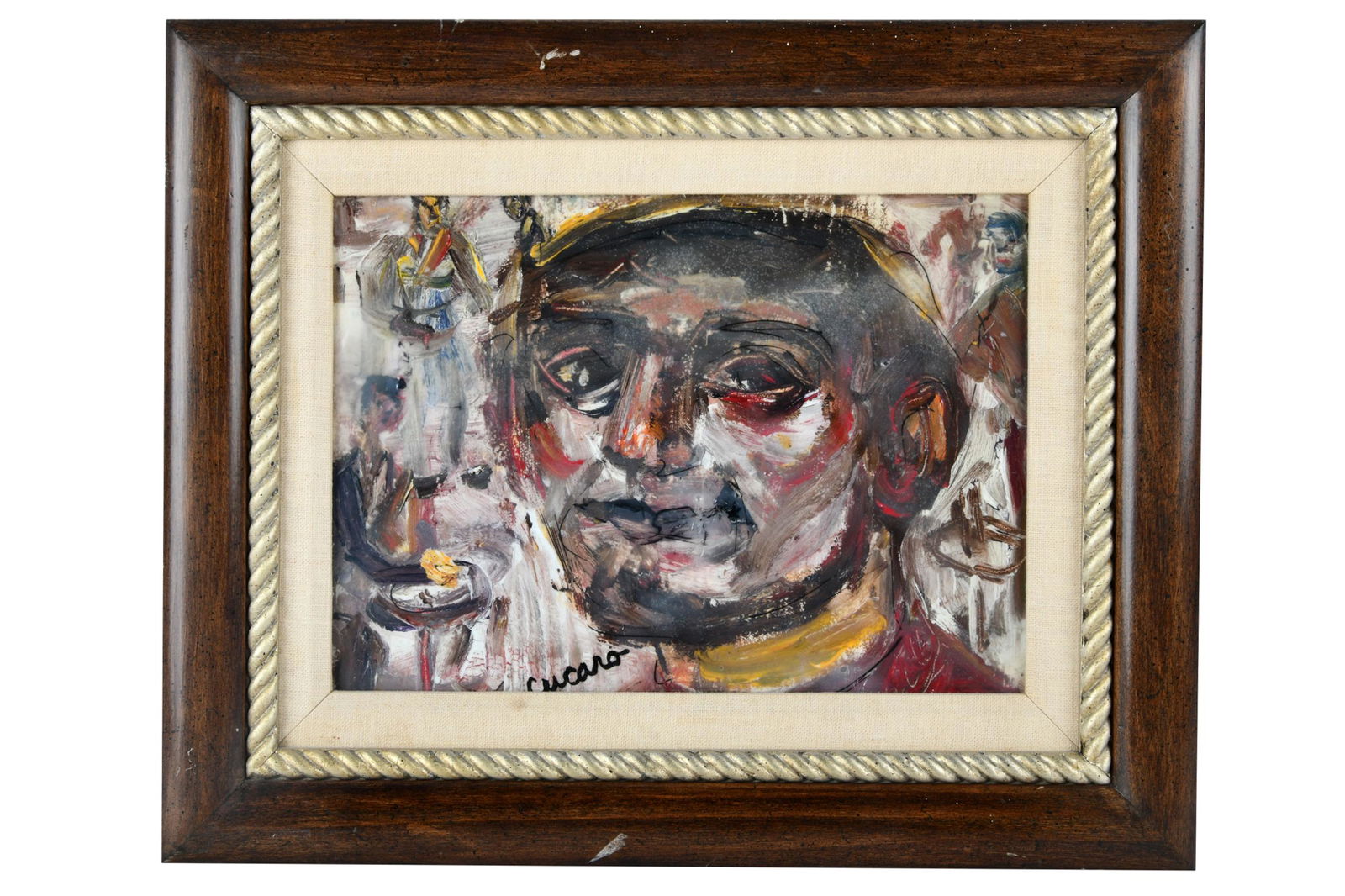 PASCAL CUCARO (1915 - 2004):  FACE (1 of 8)