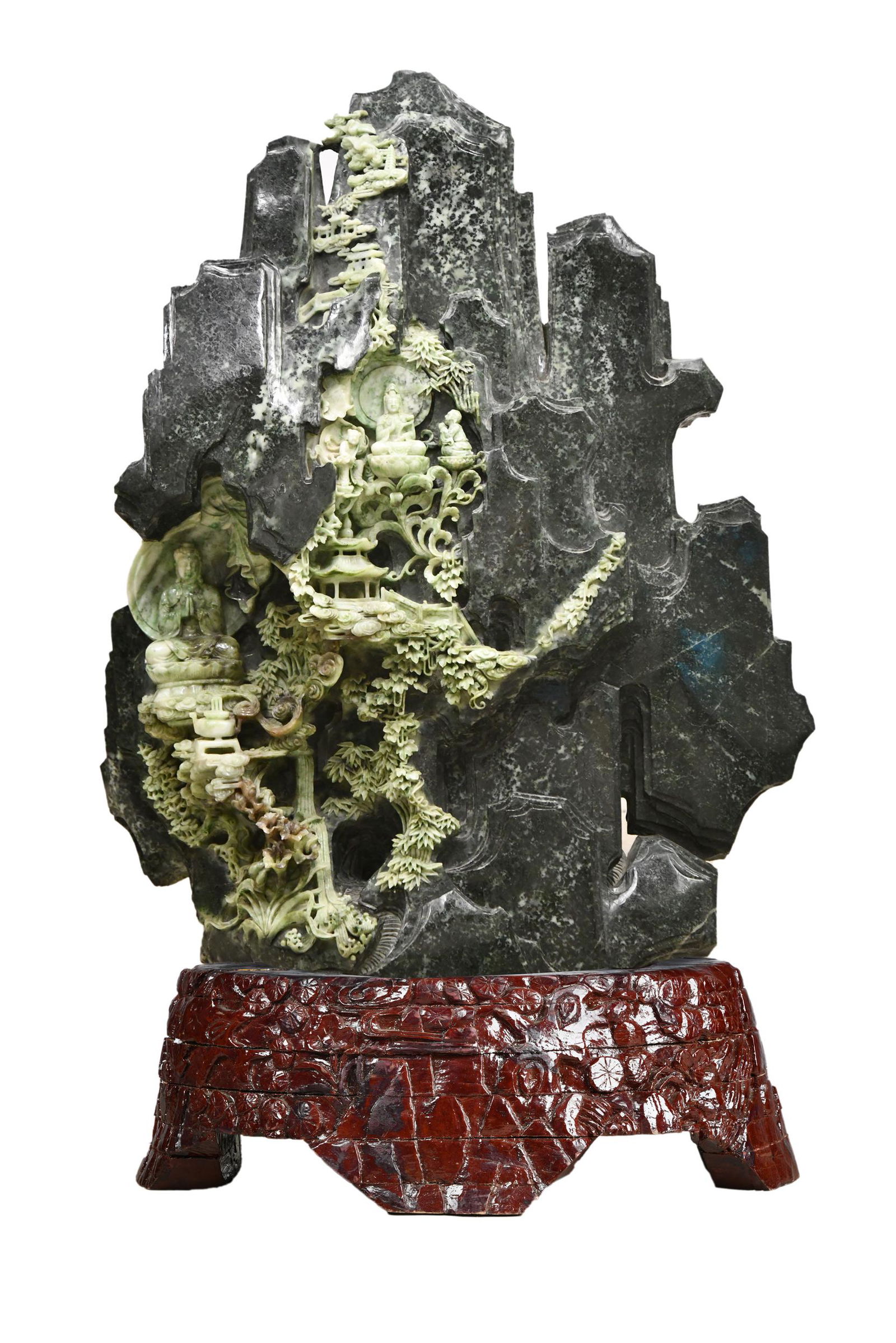 CHINESE CARVED STONE MOUNTAIN (1 of 18)