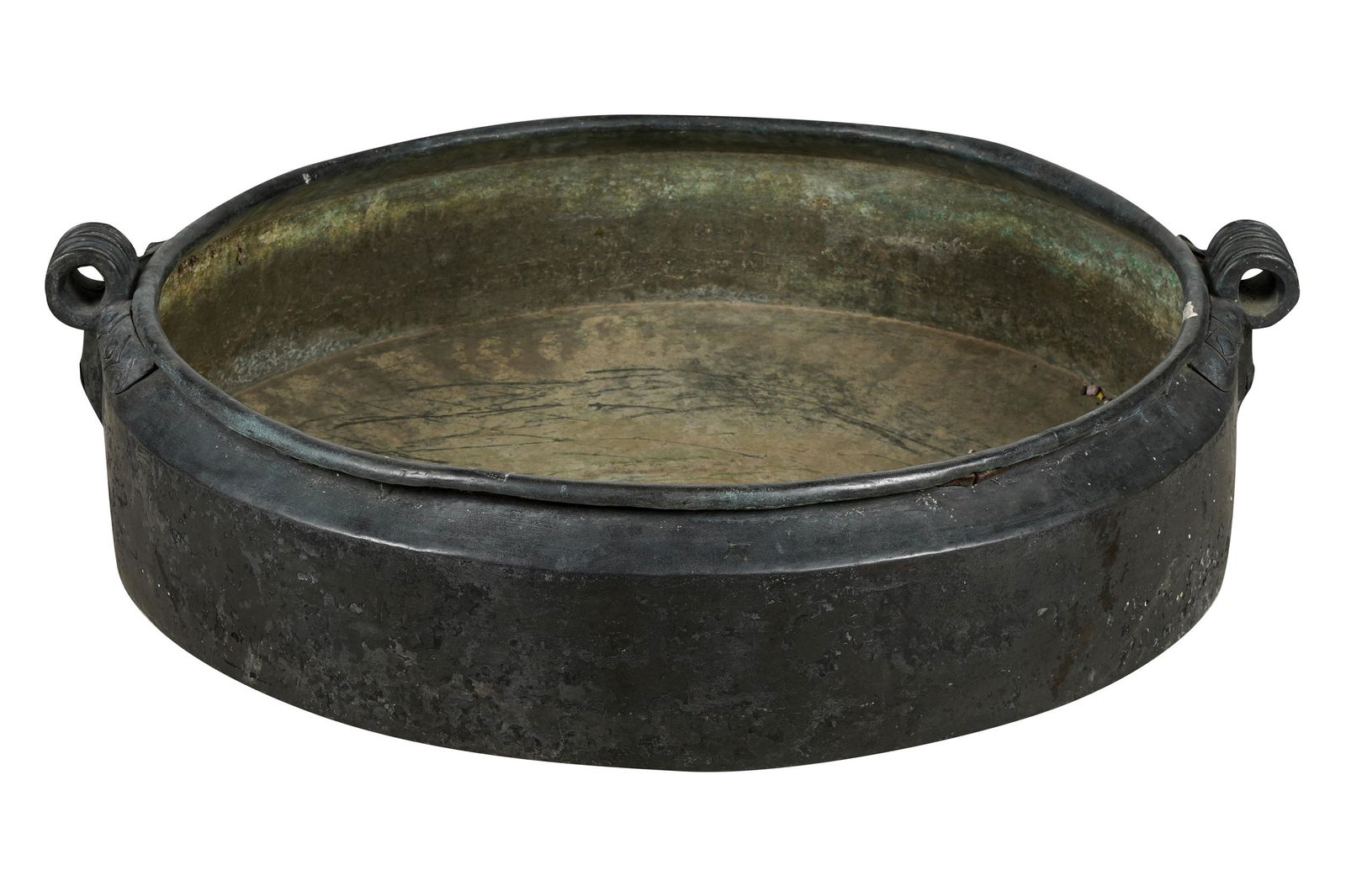 ASIAN HAMMERED METAL VESSEL (1 of 7)