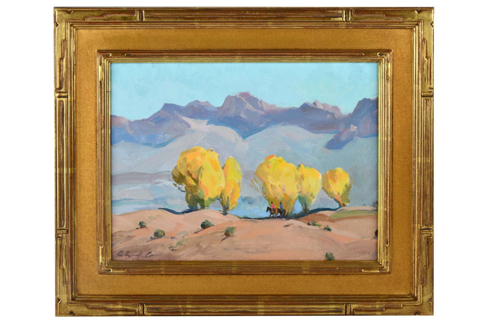 RUSSELL CASE (B. 1966):  "SAND SPRINGS" (1 of 7)